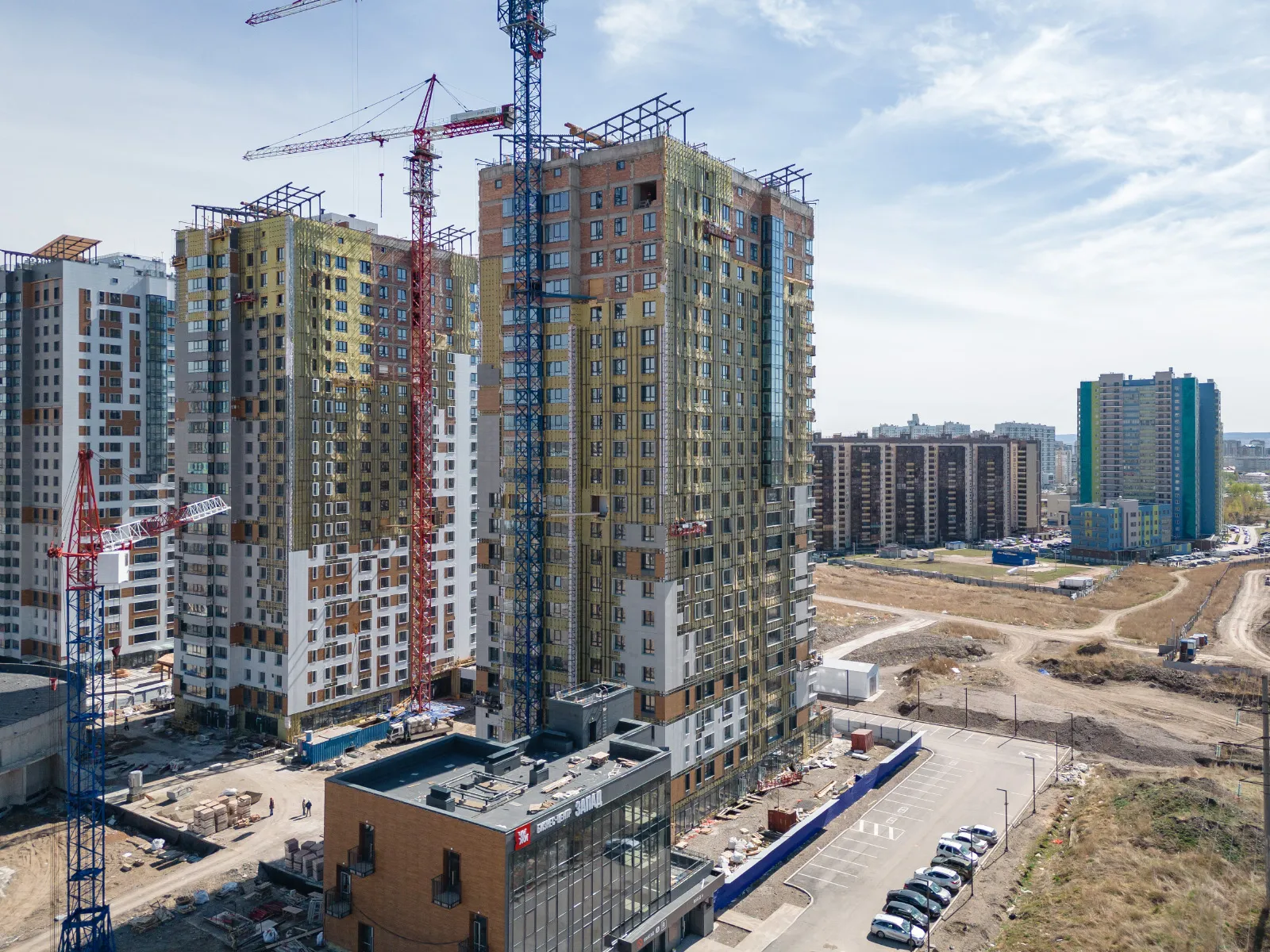 ЖК Высотный микрорайон "ЧИЖИ" ход строительства