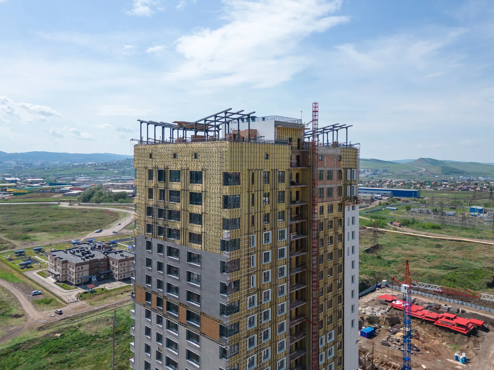 ЖК Высотный микрорайон "ЧИЖИ" ход строительства
