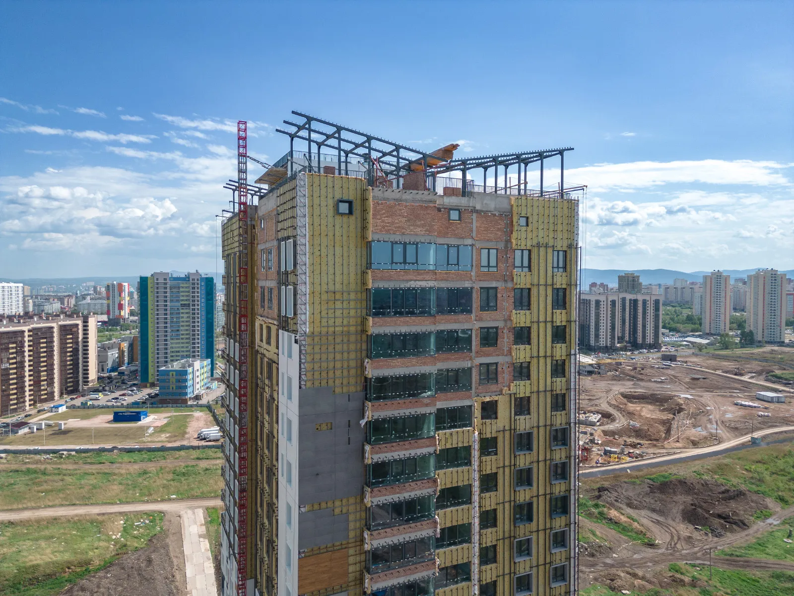 ЖК Высотный микрорайон "ЧИЖИ" ход строительства