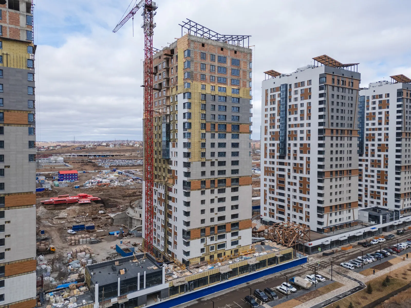 ЖК Высотный микрорайон "ЧИЖИ" ход строительства