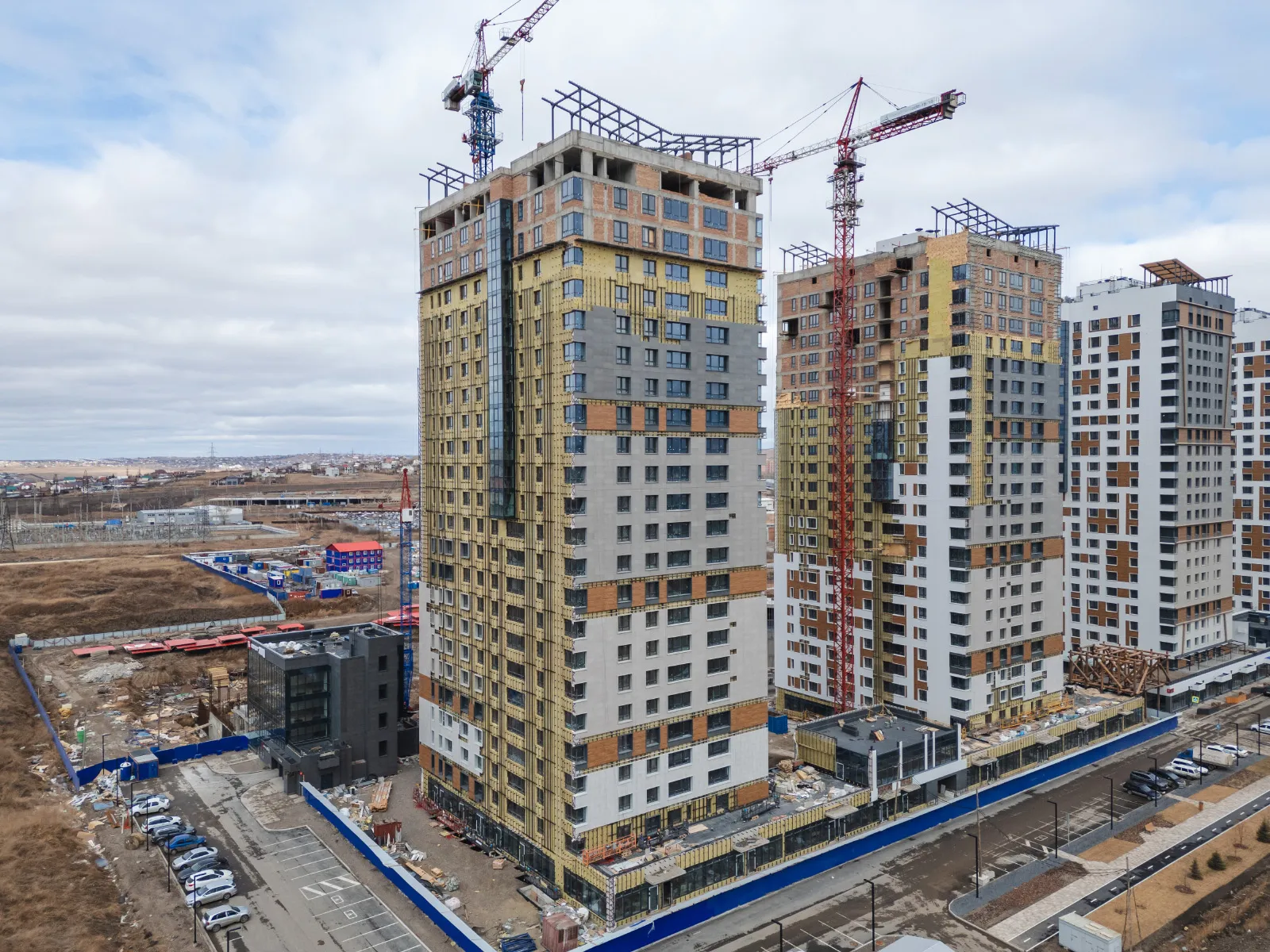 ЖК Высотный микрорайон "ЧИЖИ" ход строительства