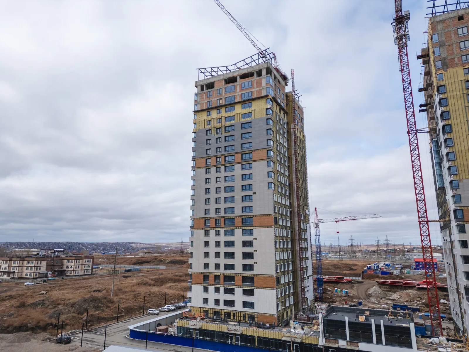ЖК Высотный микрорайон "ЧИЖИ" ход строительства