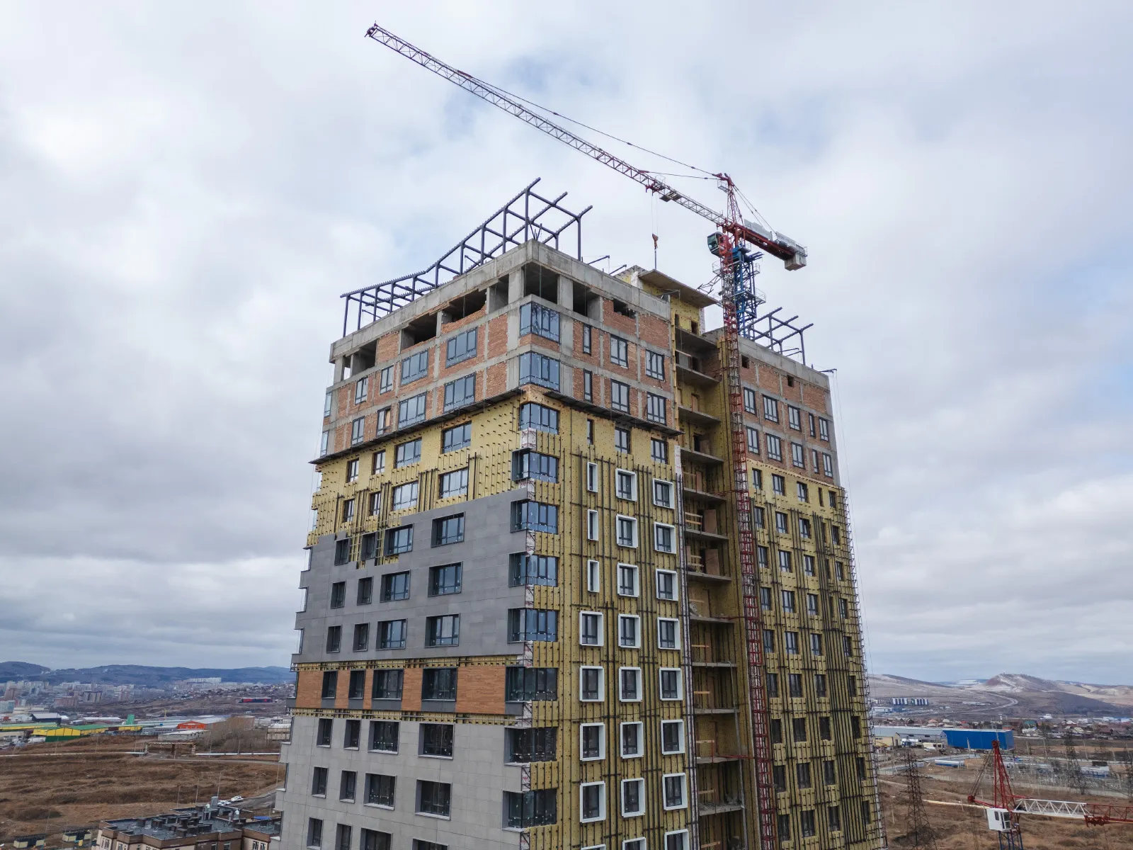 ЖК Высотный микрорайон "ЧИЖИ" ход строительства