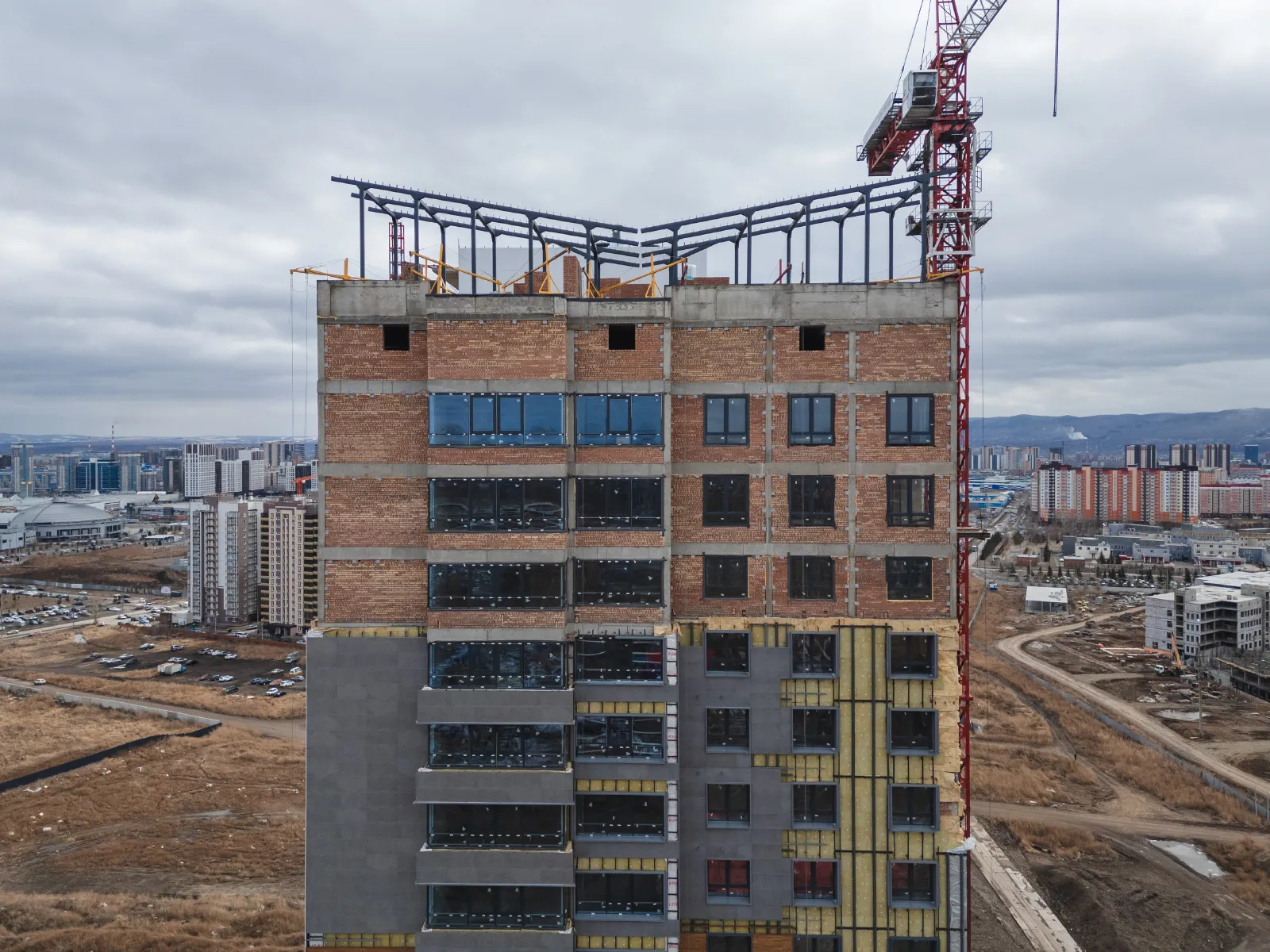 ЖК Высотный микрорайон "ЧИЖИ" ход строительства