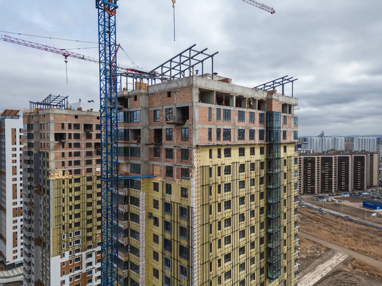 ЖК Высотный микрорайон "ЧИЖИ" ход строительства