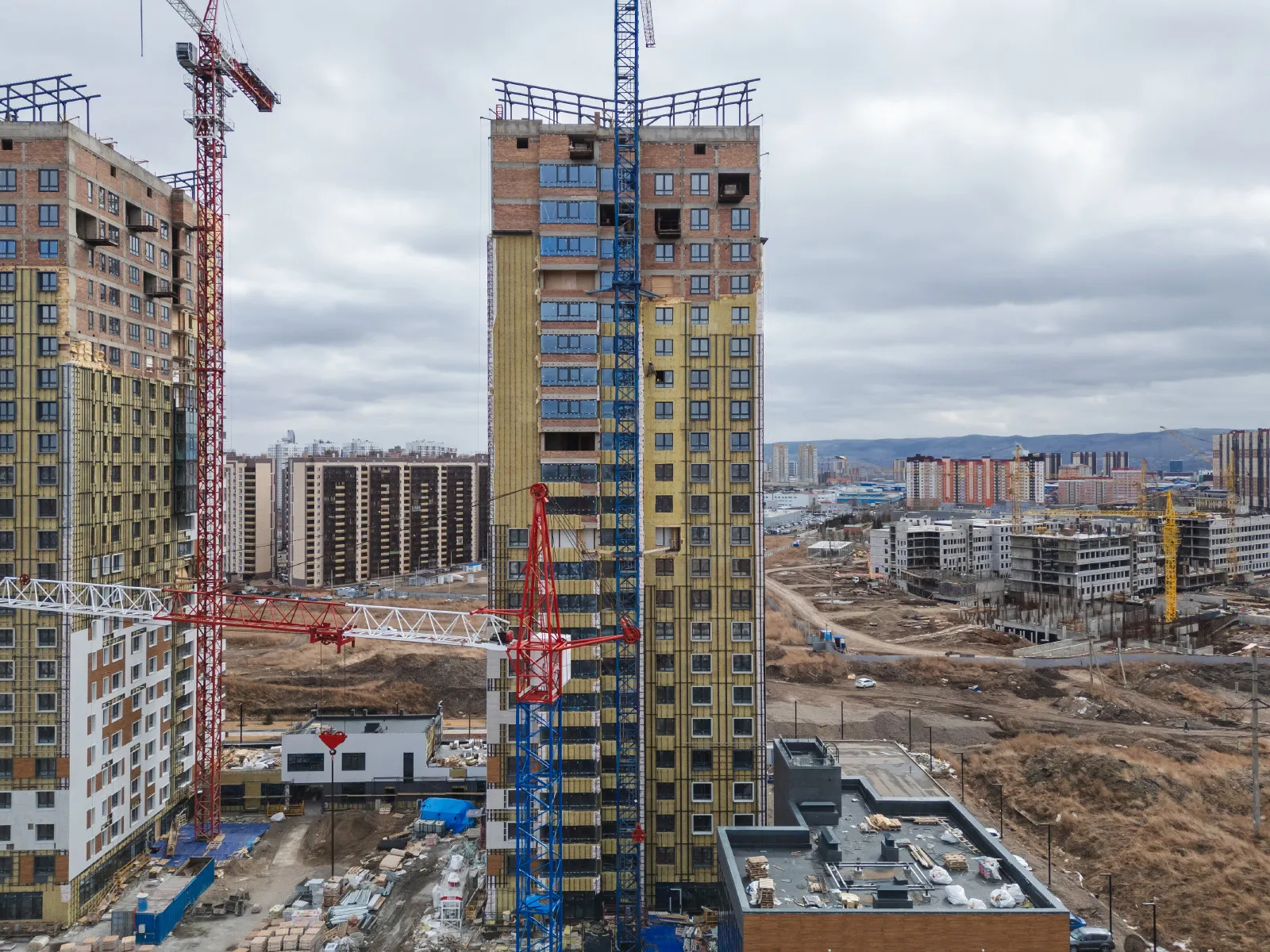 ЖК Высотный микрорайон "ЧИЖИ" ход строительства