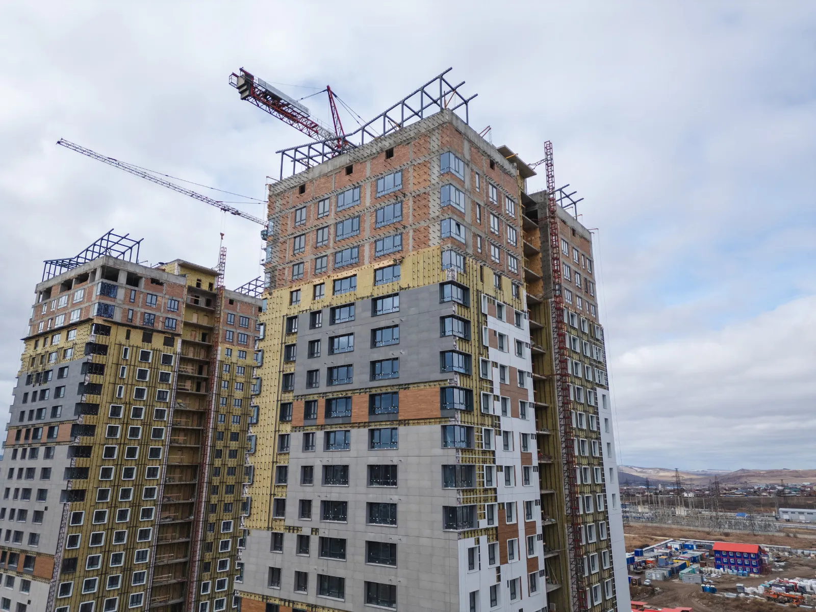 ЖК Высотный микрорайон "ЧИЖИ" ход строительства