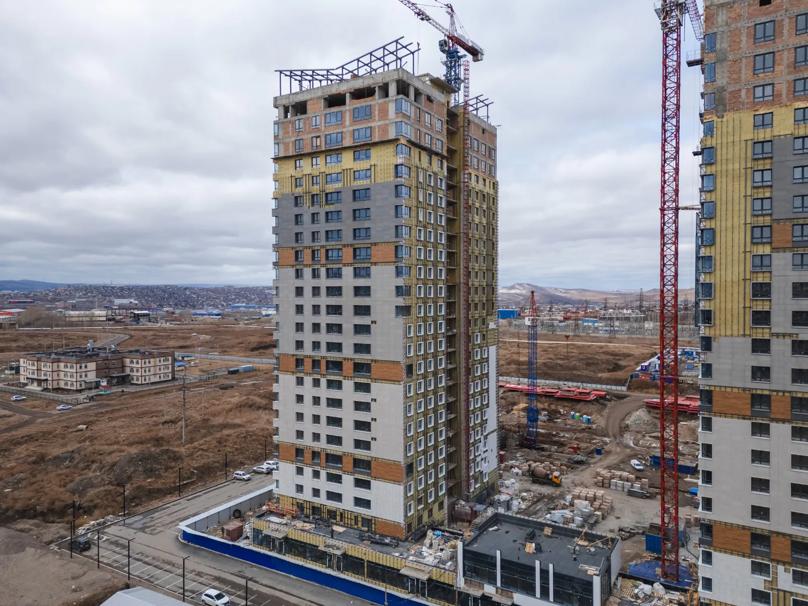 ЖК Высотный микрорайон "ЧИЖИ" ход строительства