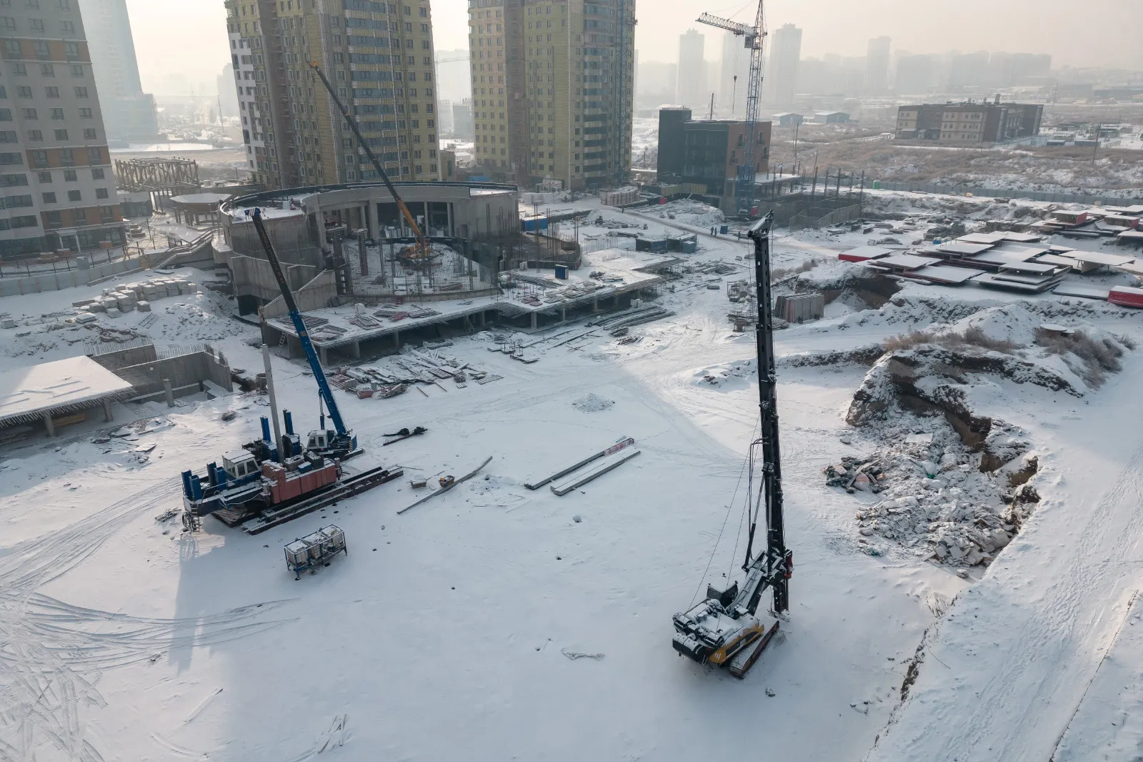 ЖК Высотный микрорайон "ЧИЖИ" ход строительства