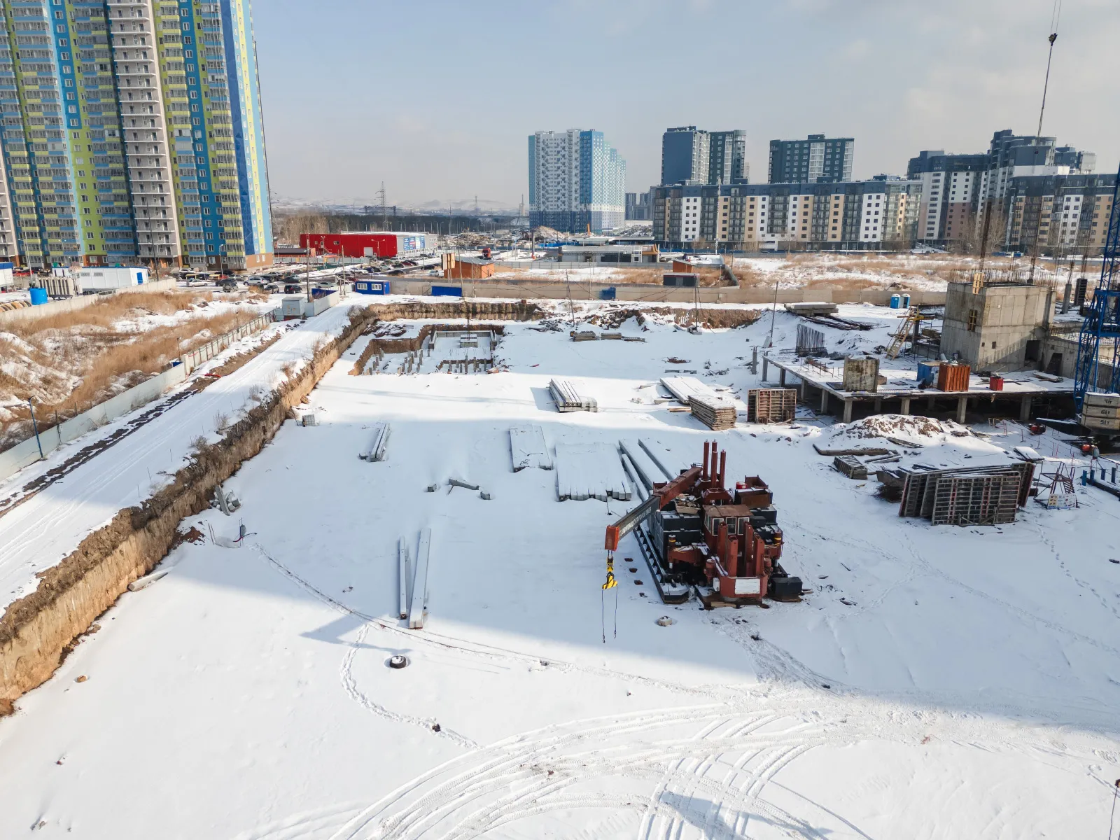 ЖК Высотный микрорайон "ЧИЖИ" ход строительства