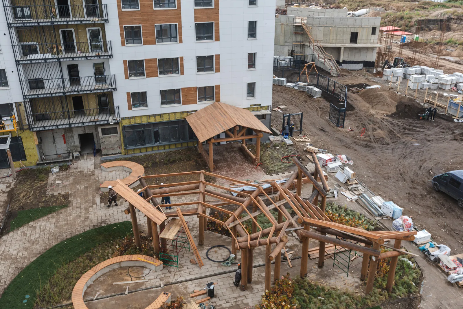ЖК Высотный микрорайон "ЧИЖИ" ход строительства
