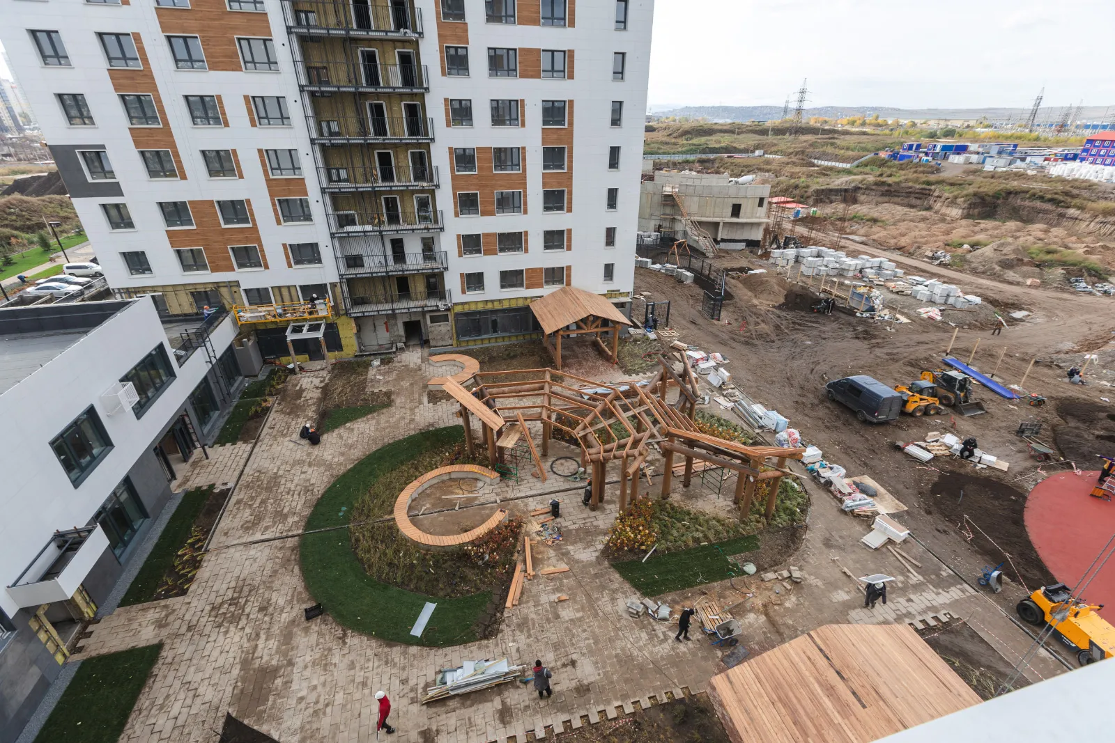 ЖК Высотный микрорайон "ЧИЖИ" ход строительства