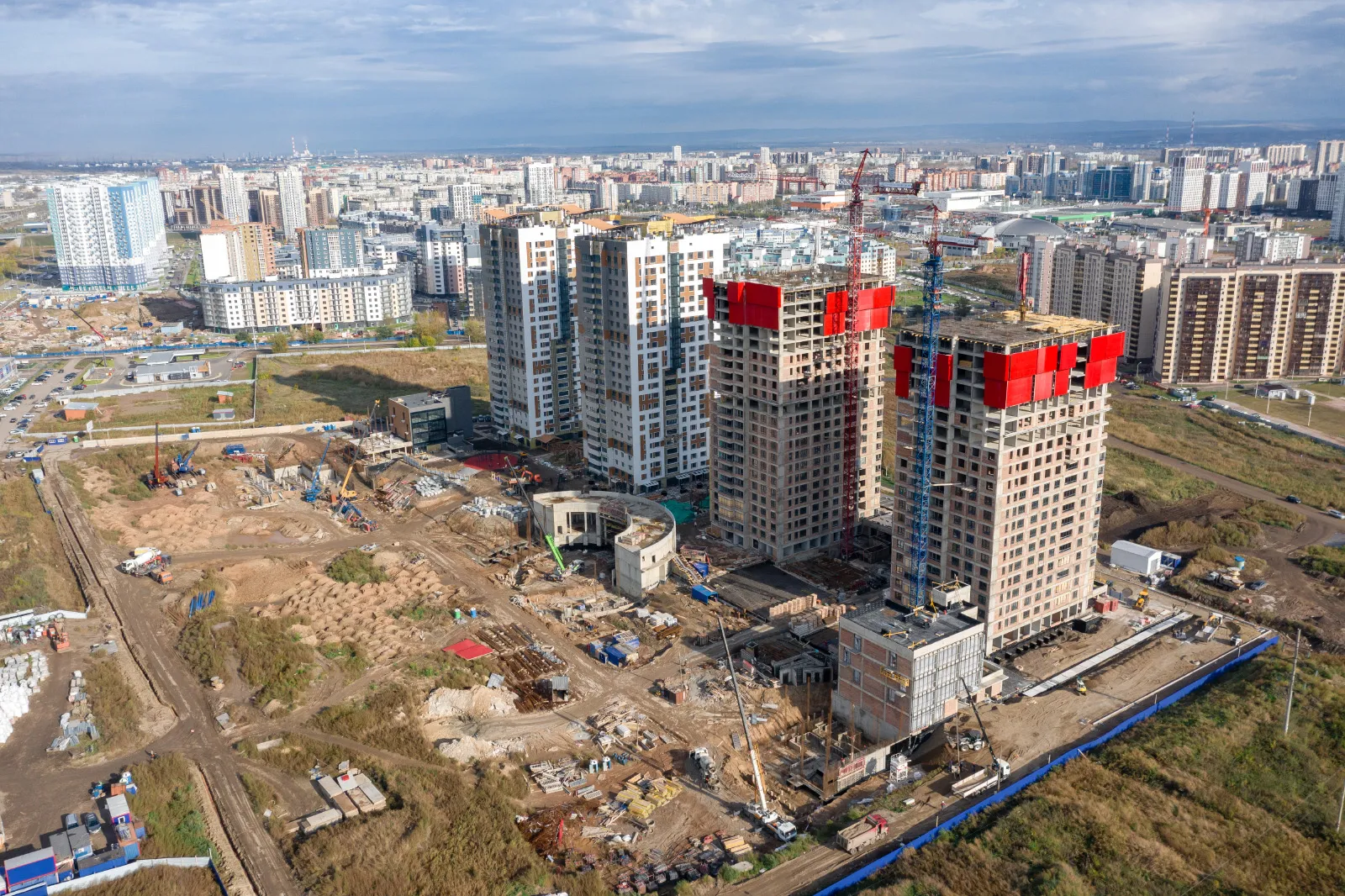 ЖК Высотный микрорайон "ЧИЖИ" ход строительства