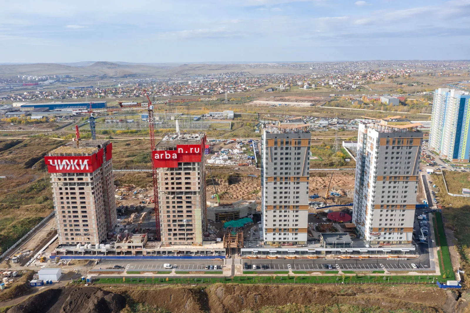 ЖК Высотный микрорайон "ЧИЖИ" ход строительства
