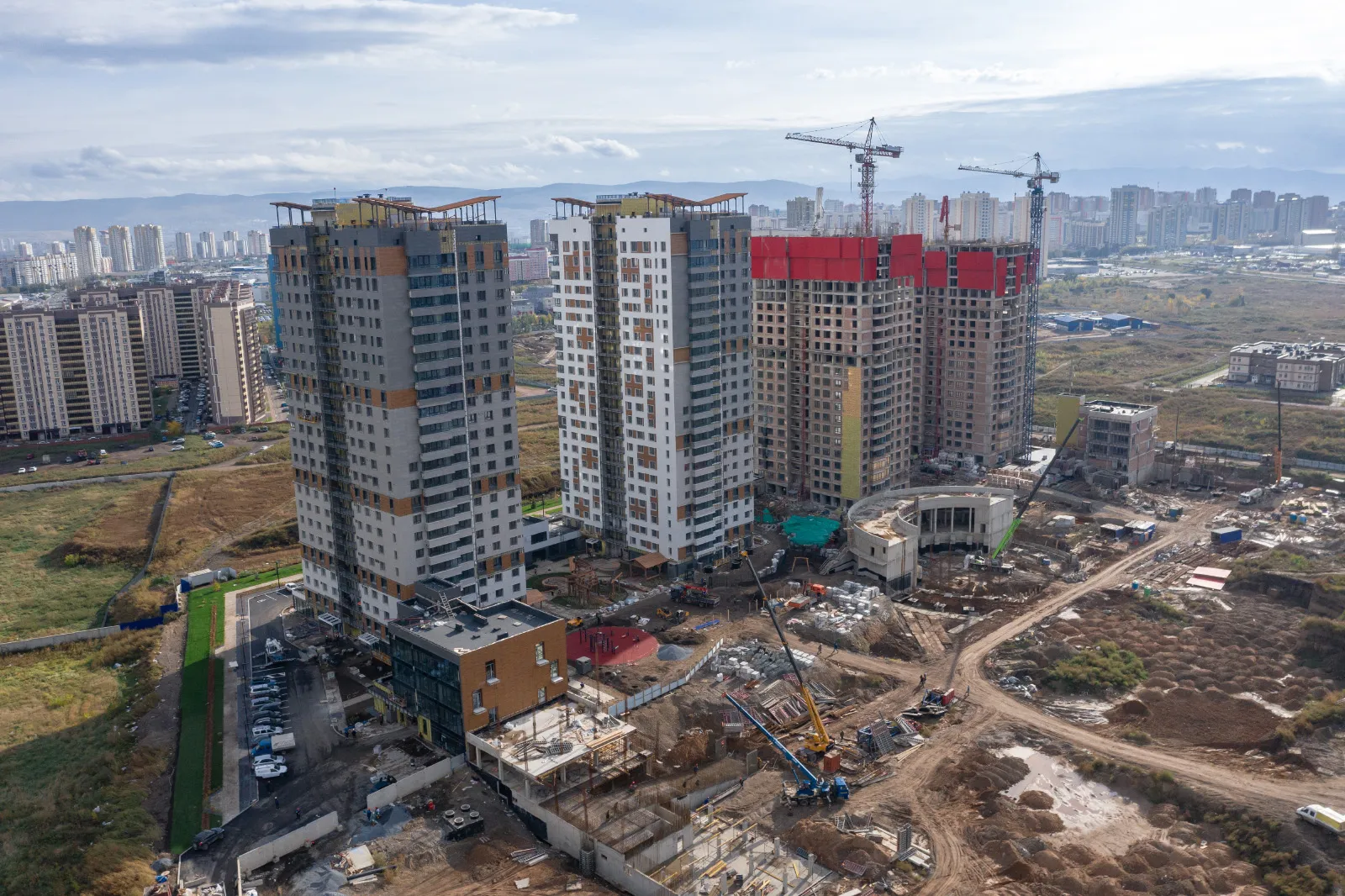 ЖК Высотный микрорайон "ЧИЖИ" ход строительства
