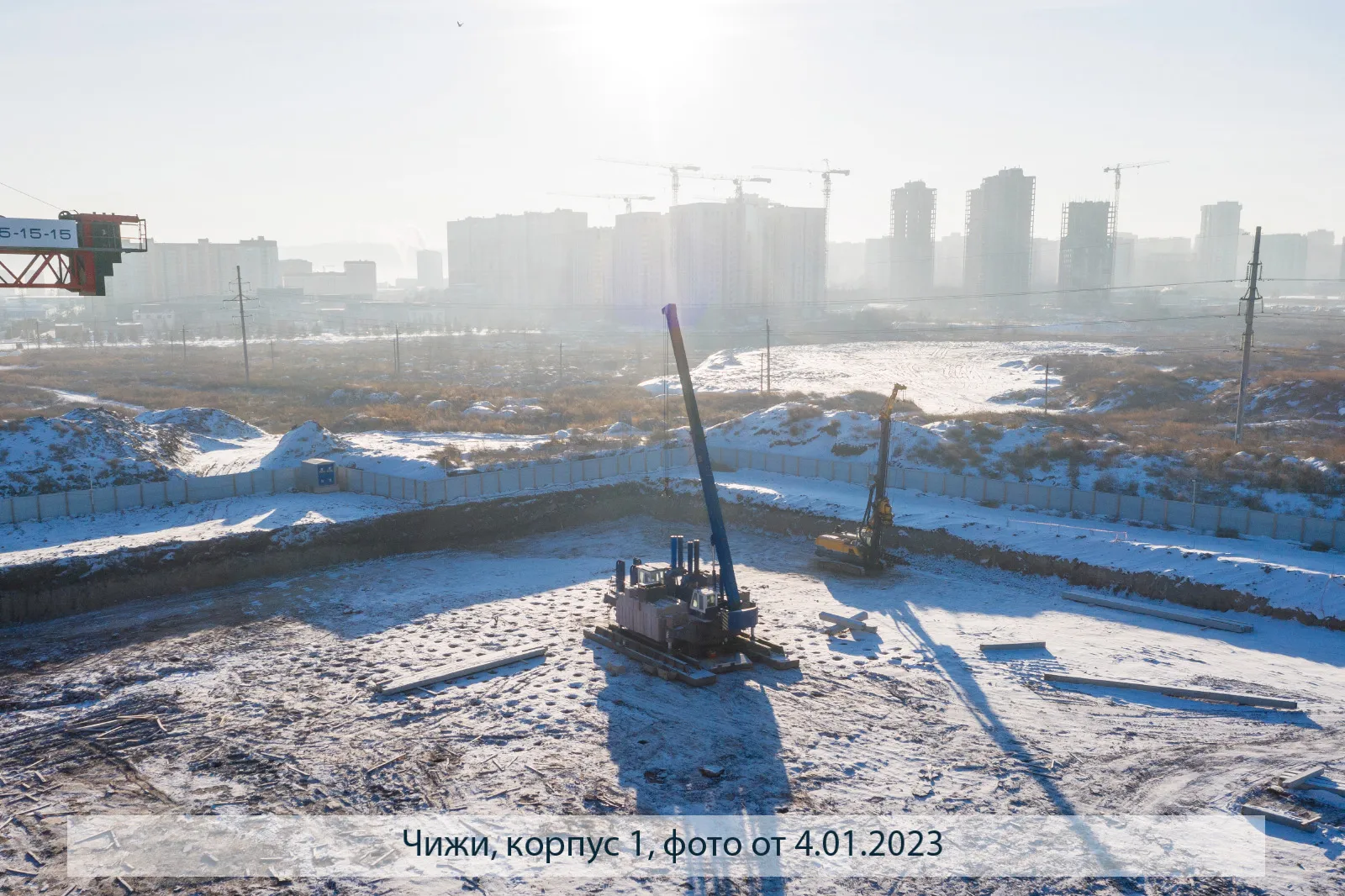 ЖК Высотный микрорайон "ЧИЖИ" ход строительства