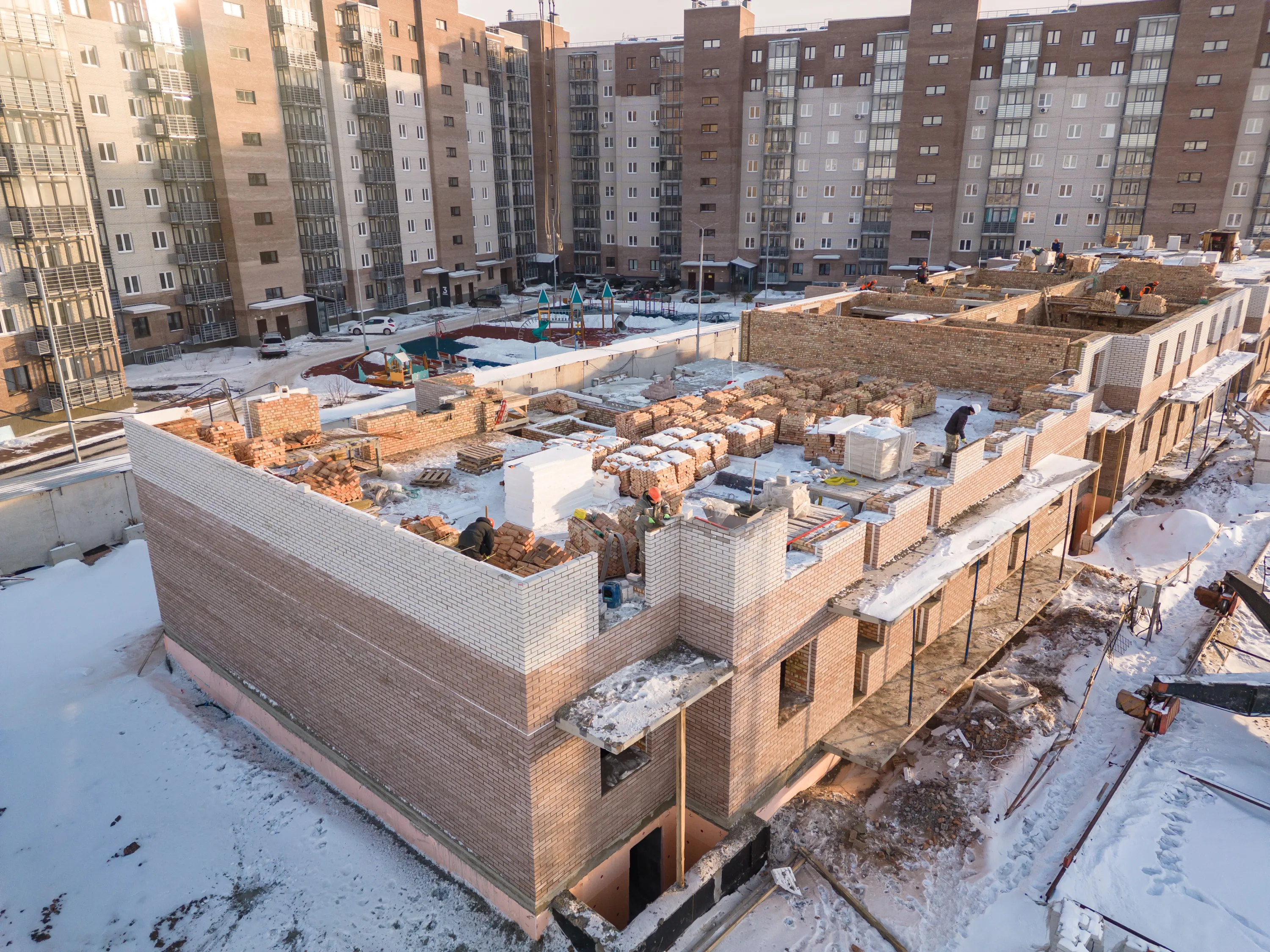 ЖК МЯТА ход строительства