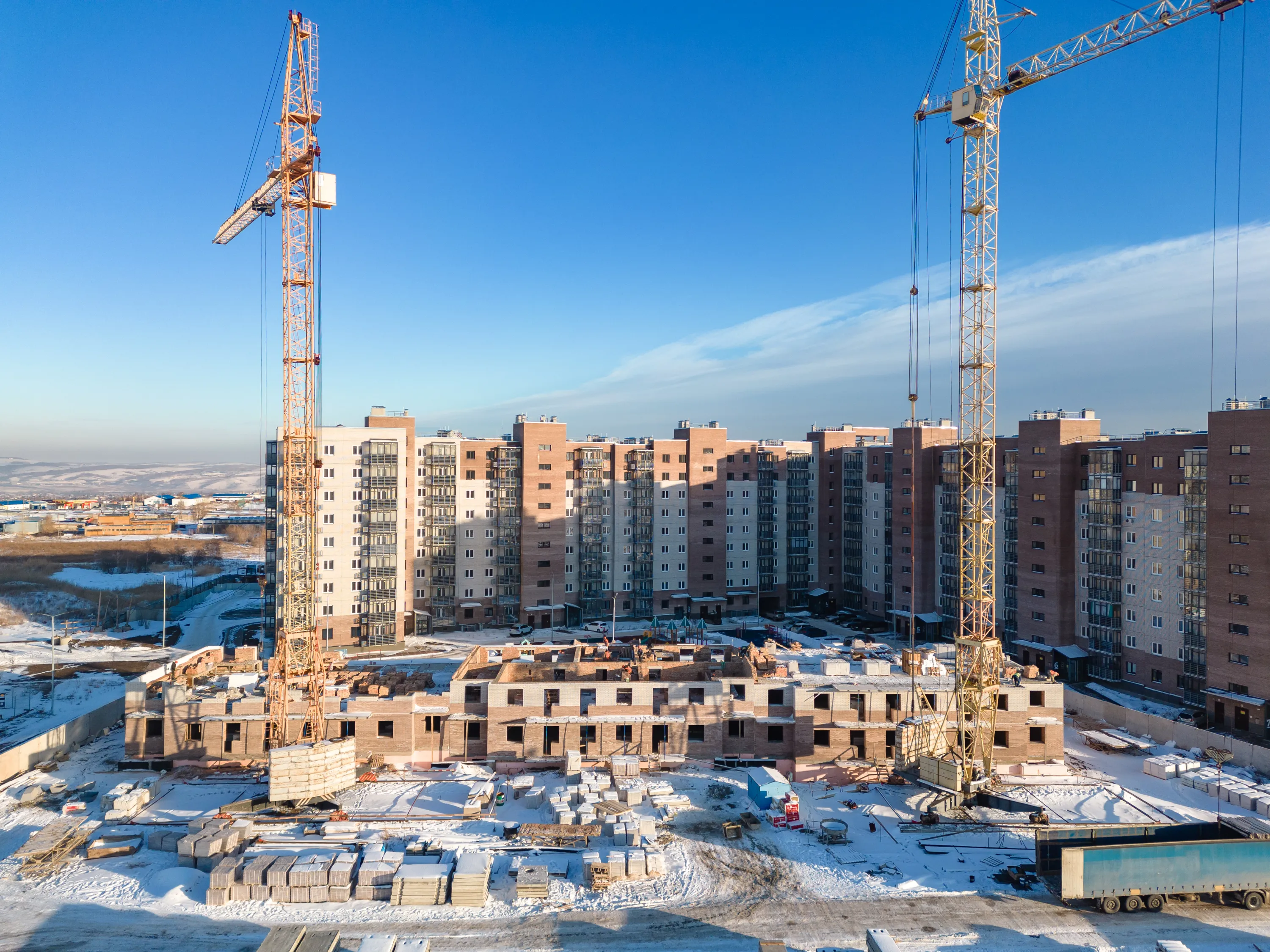 ЖК МЯТА ход строительства