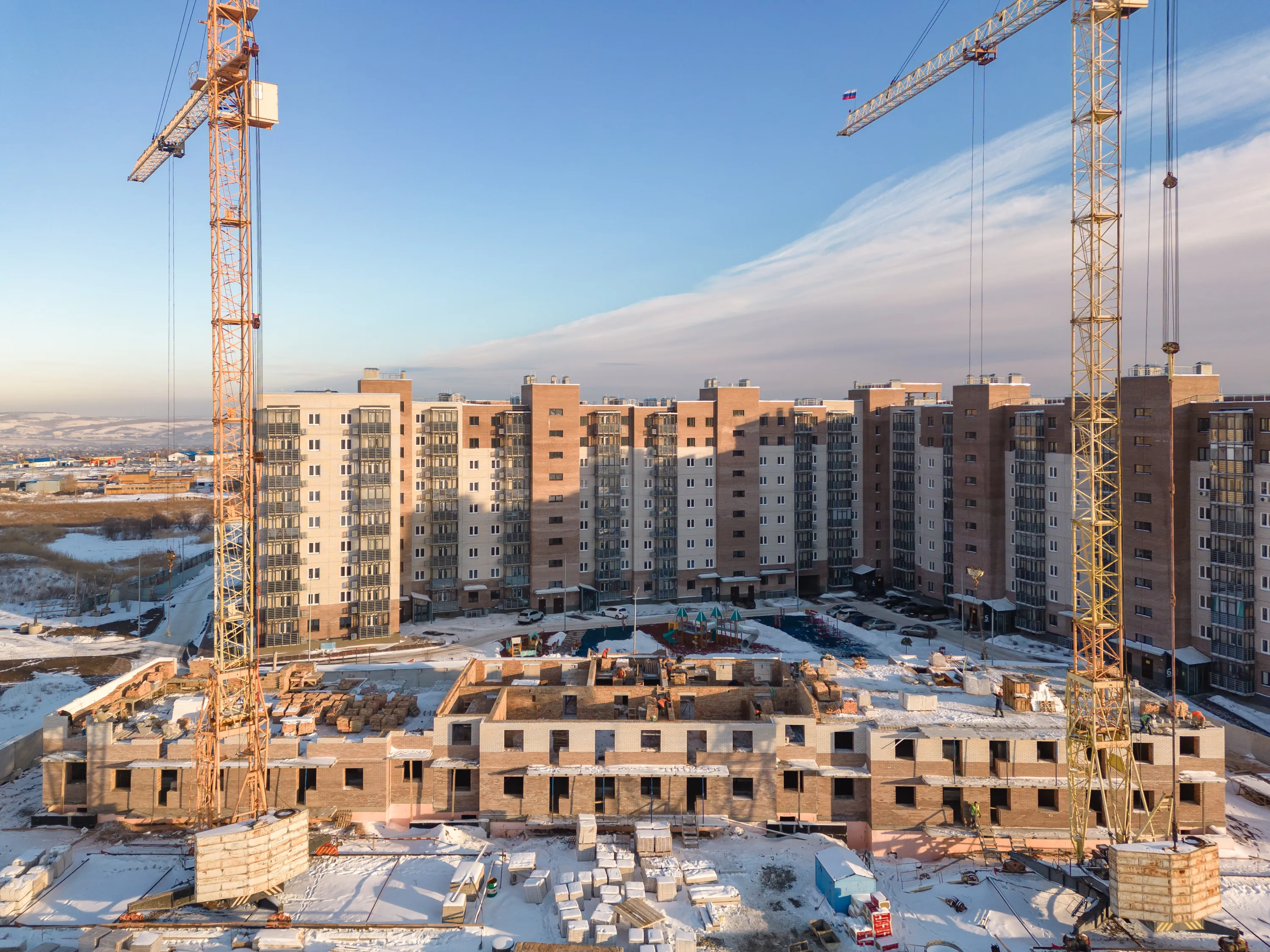ЖК МЯТА ход строительства