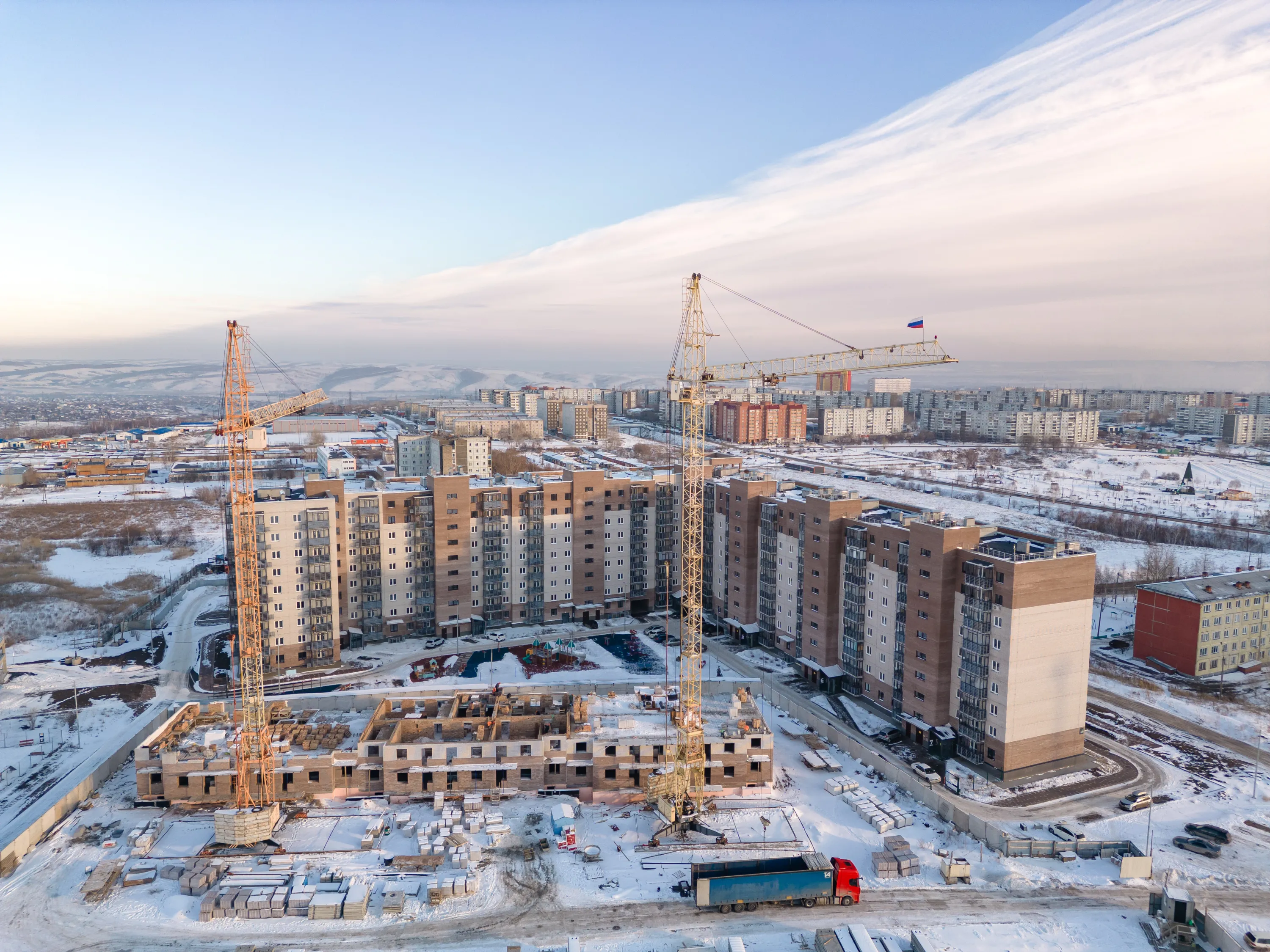 ЖК МЯТА ход строительства
