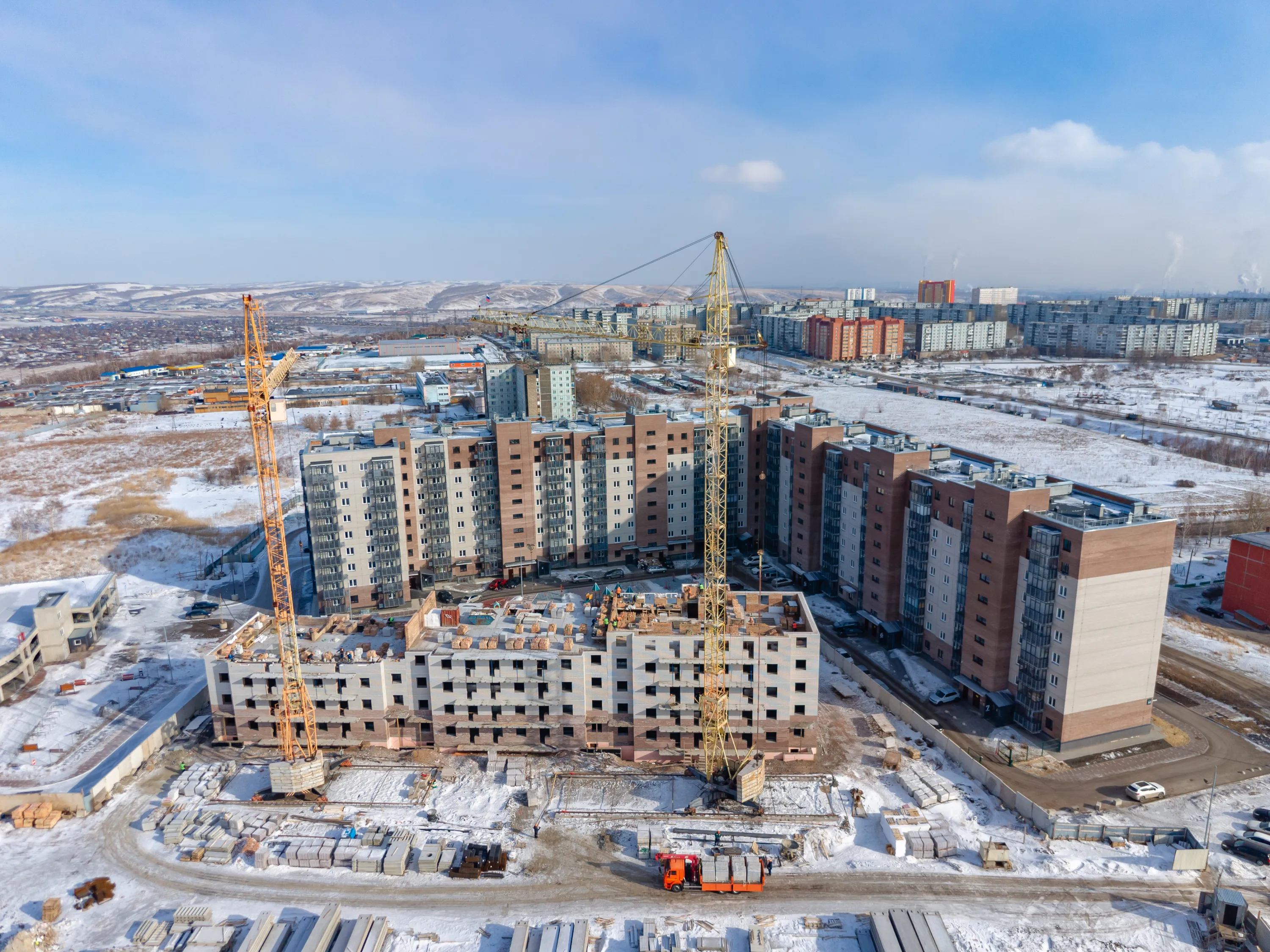 ЖК МЯТА ход строительства