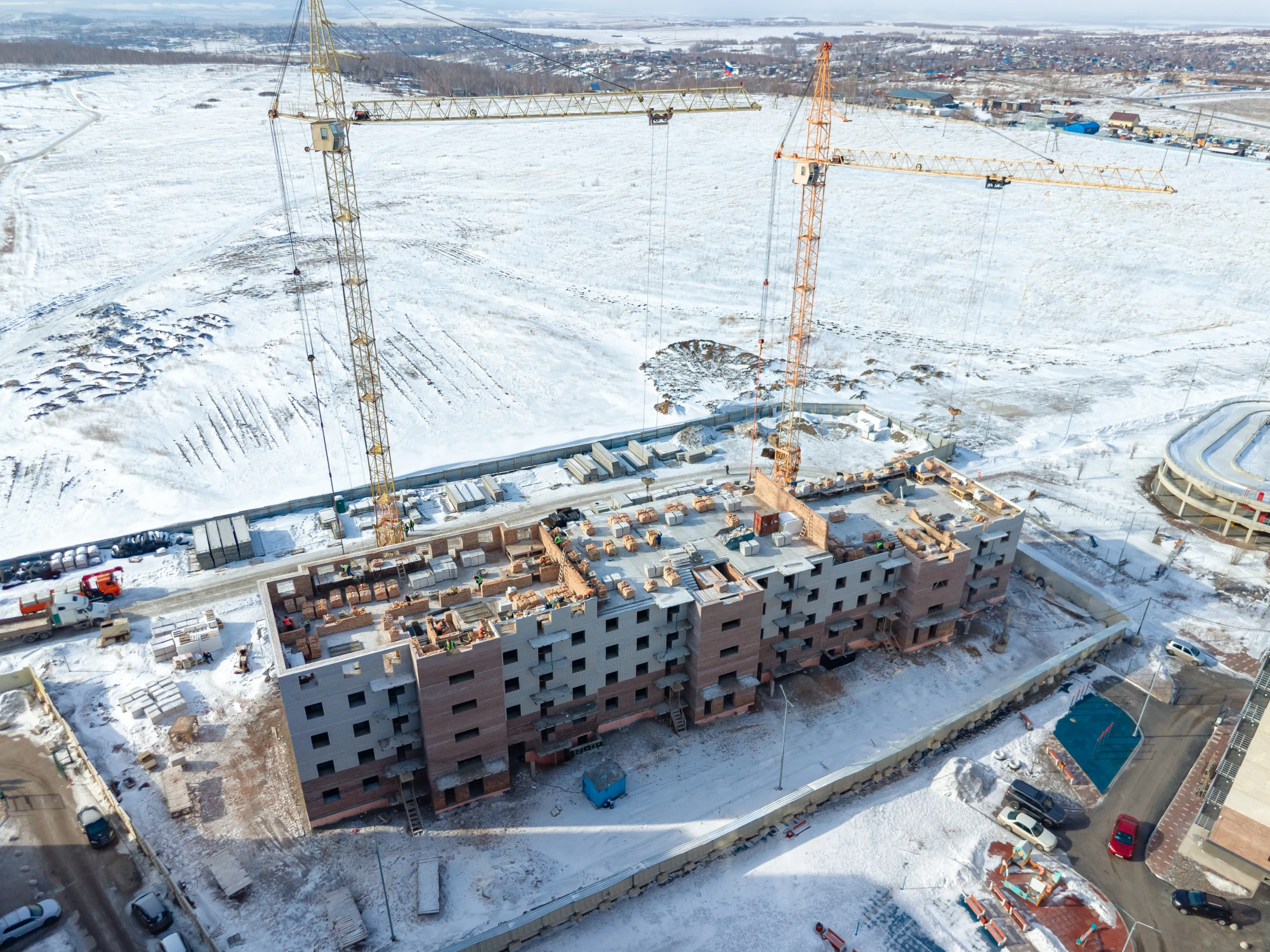 ЖК МЯТА ход строительства