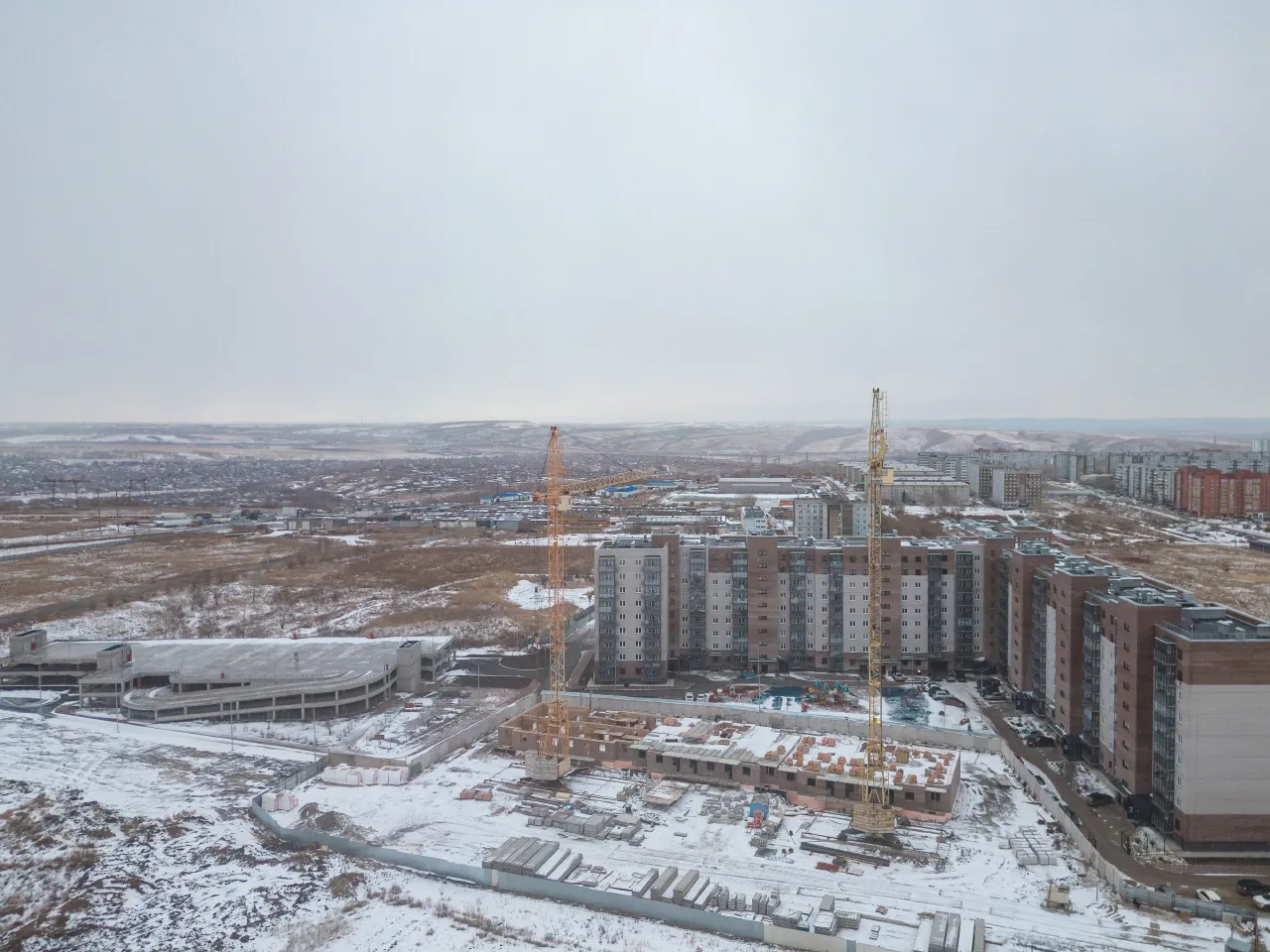 ЖК МЯТА ход строительства