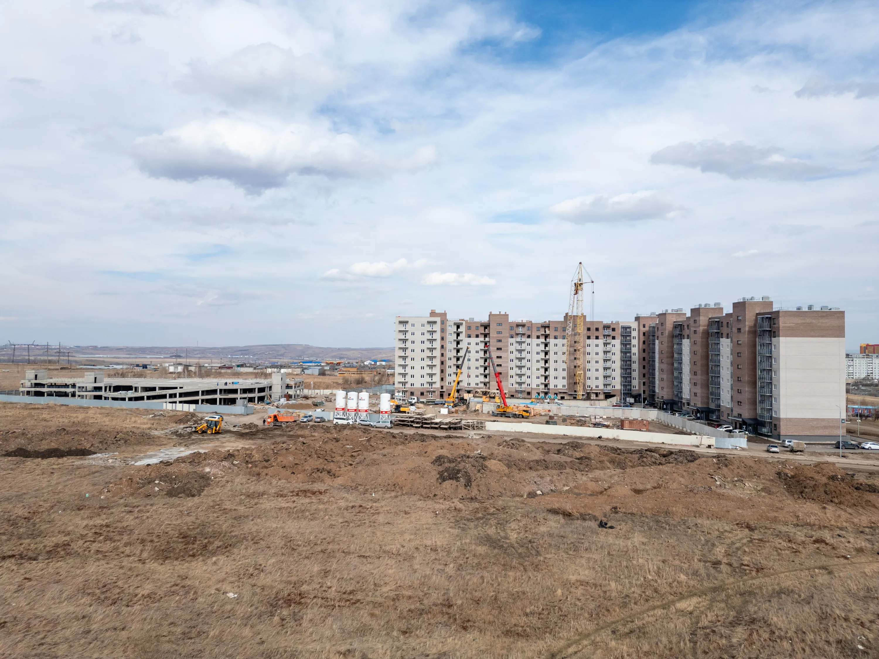 ЖК МЯТА ход строительства