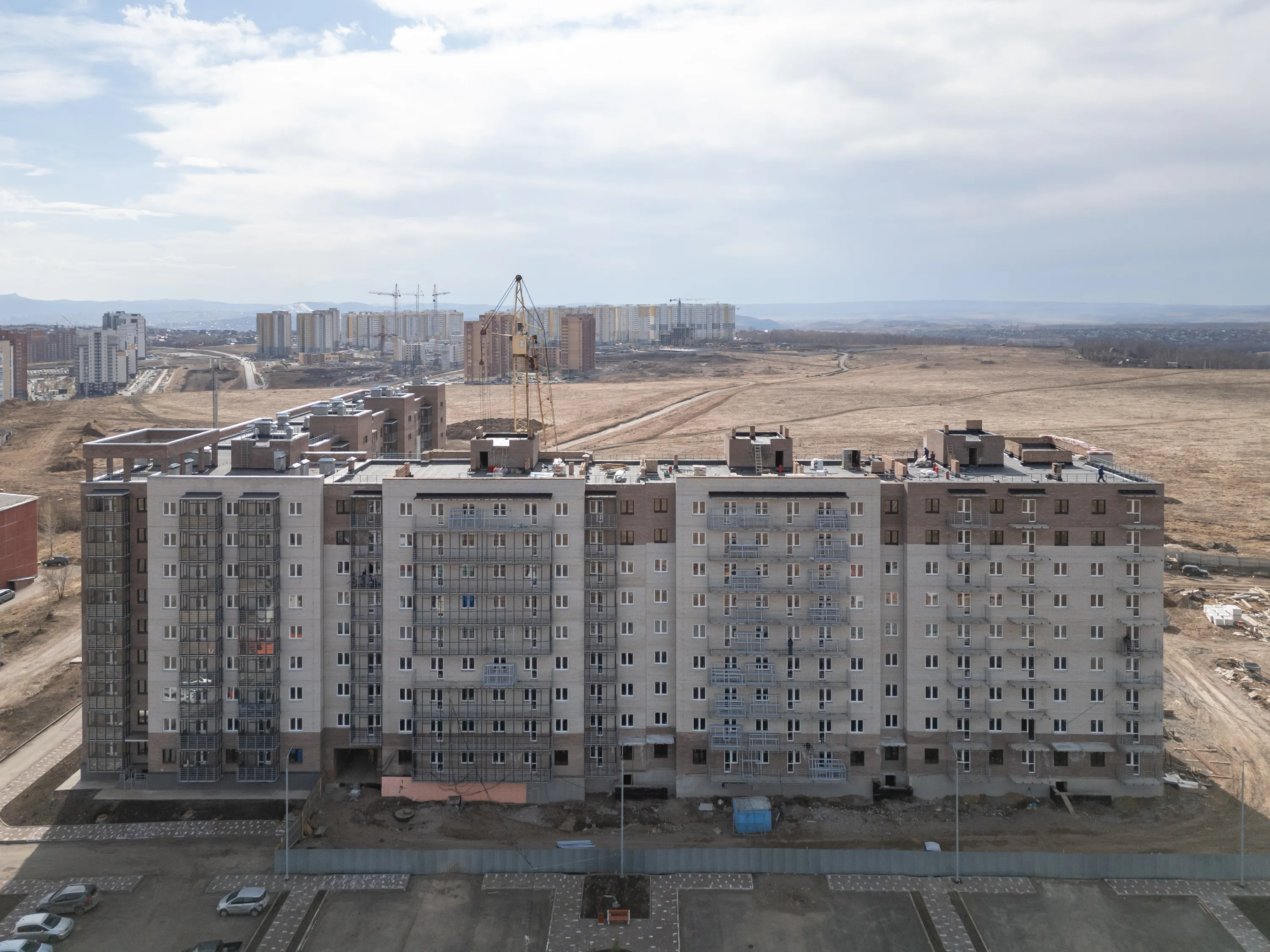 ЖК МЯТА ход строительства