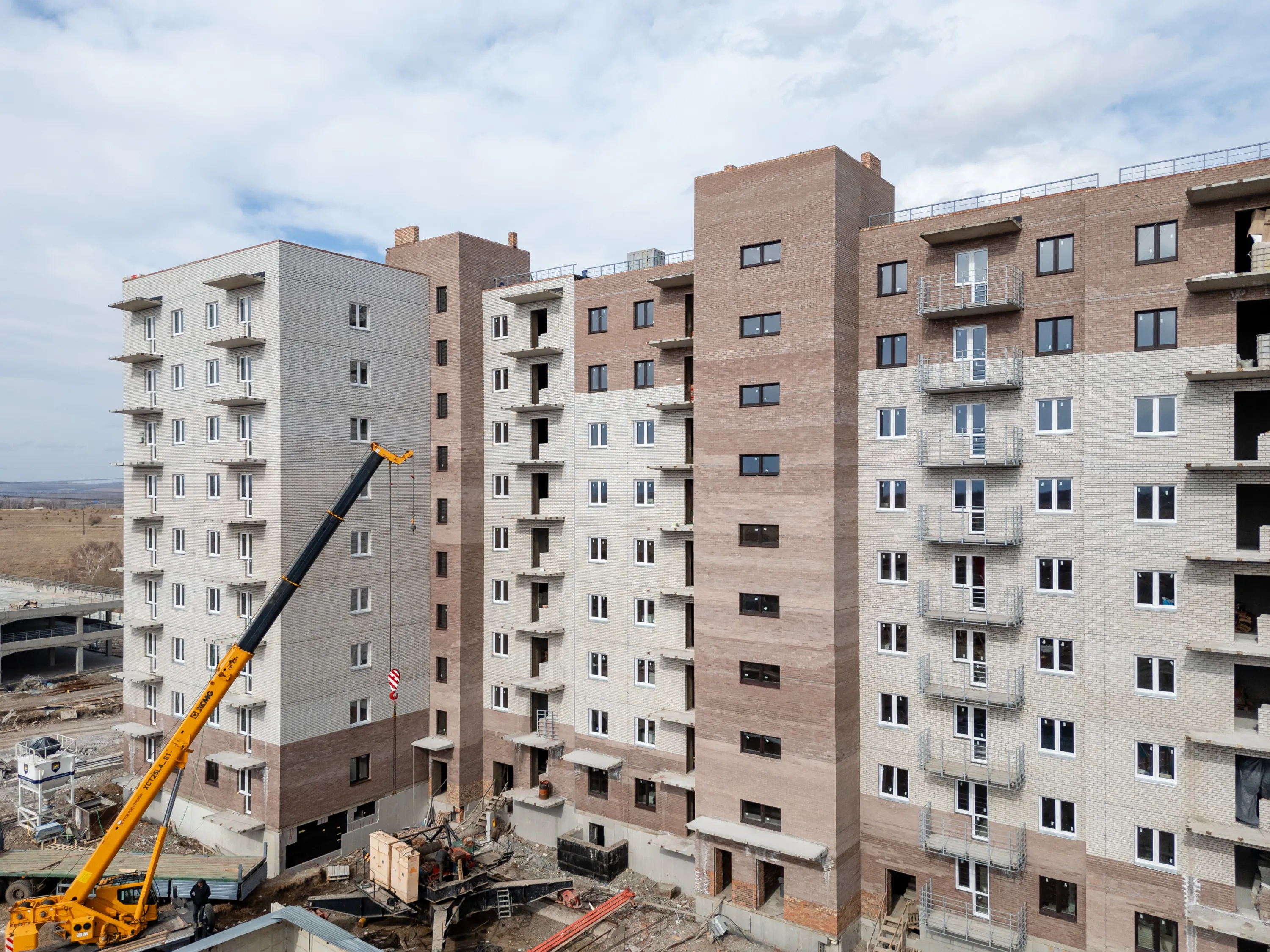 ЖК МЯТА ход строительства