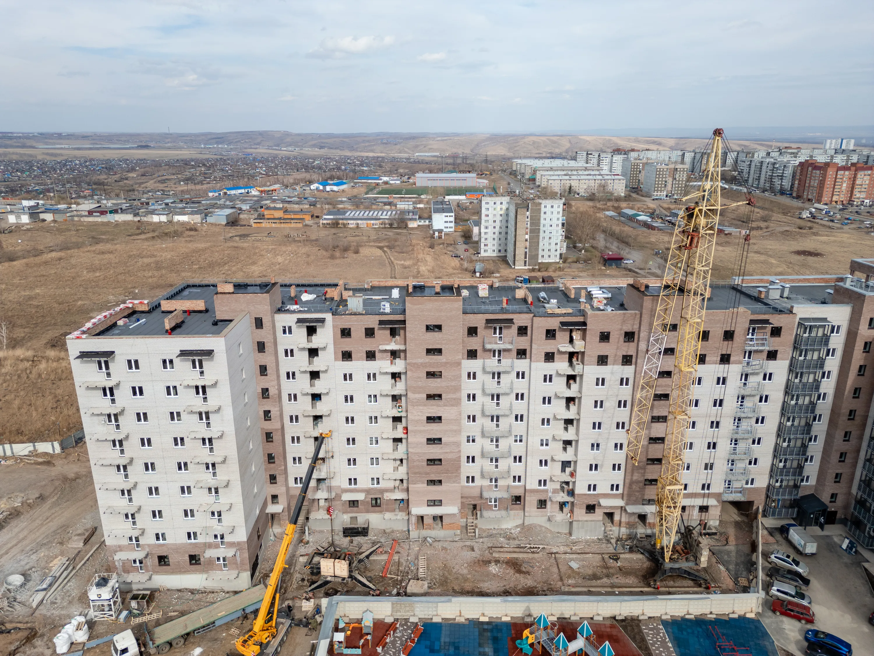 ЖК МЯТА ход строительства
