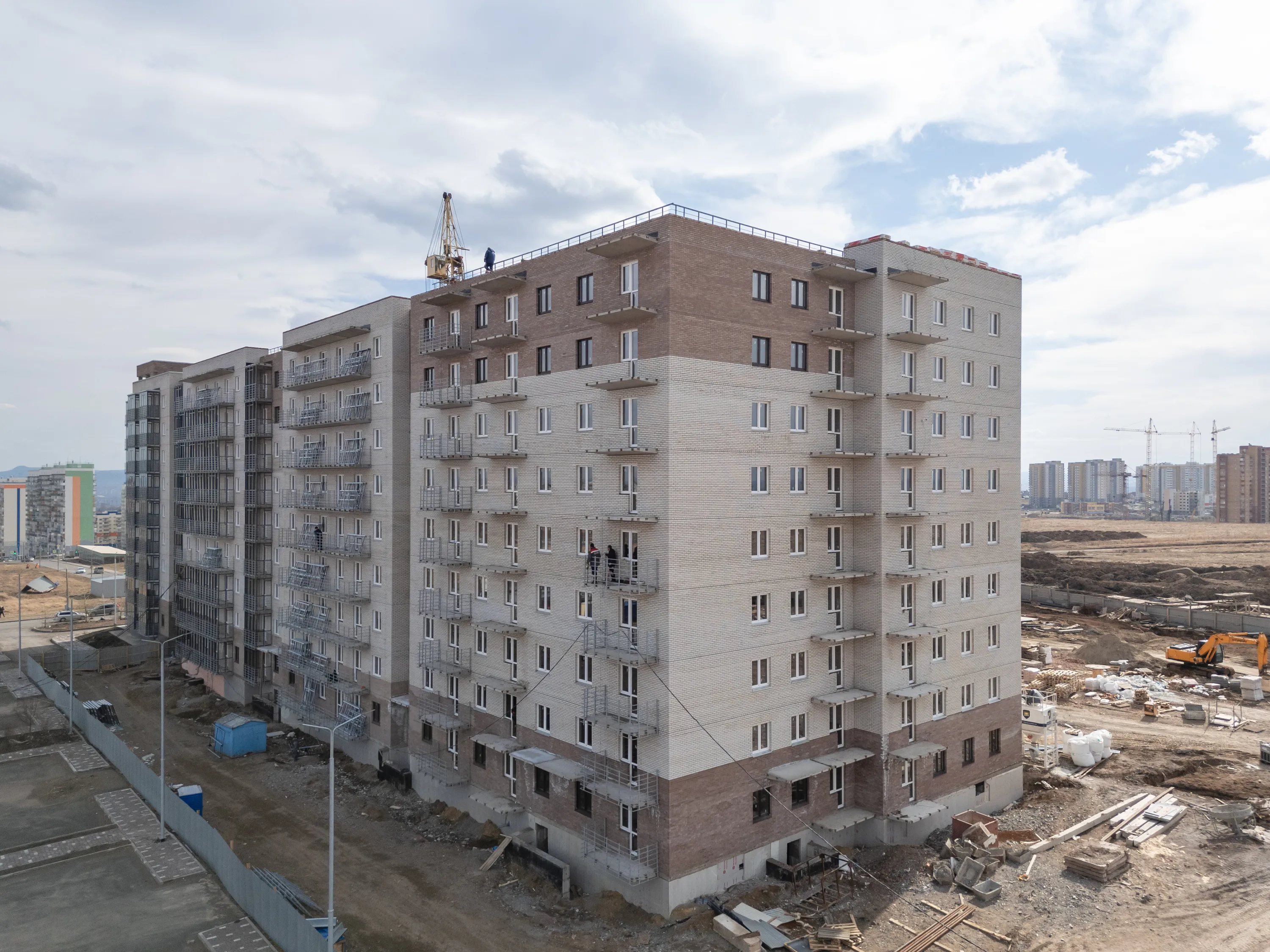 ЖК МЯТА ход строительства