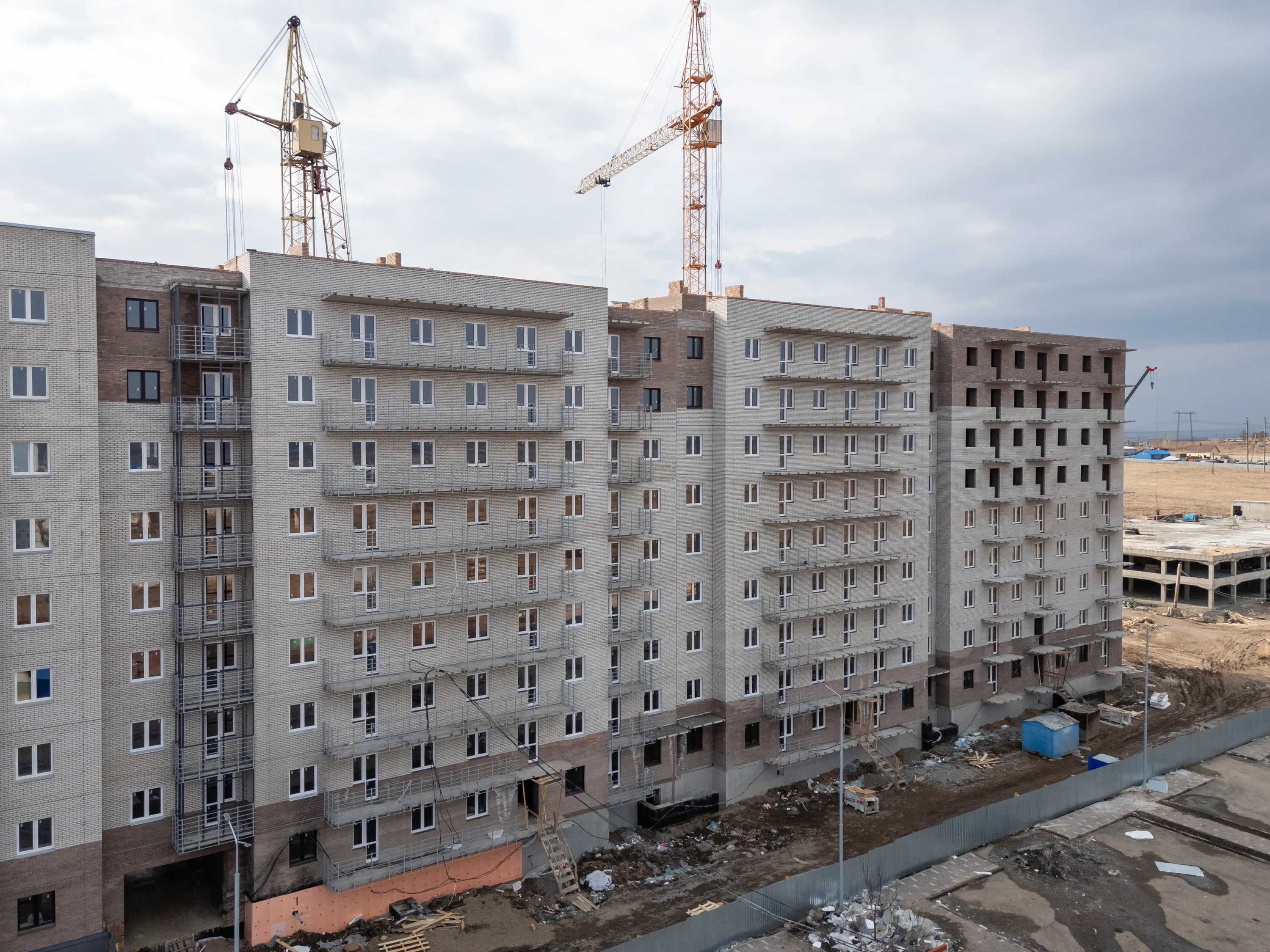 ЖК МЯТА ход строительства