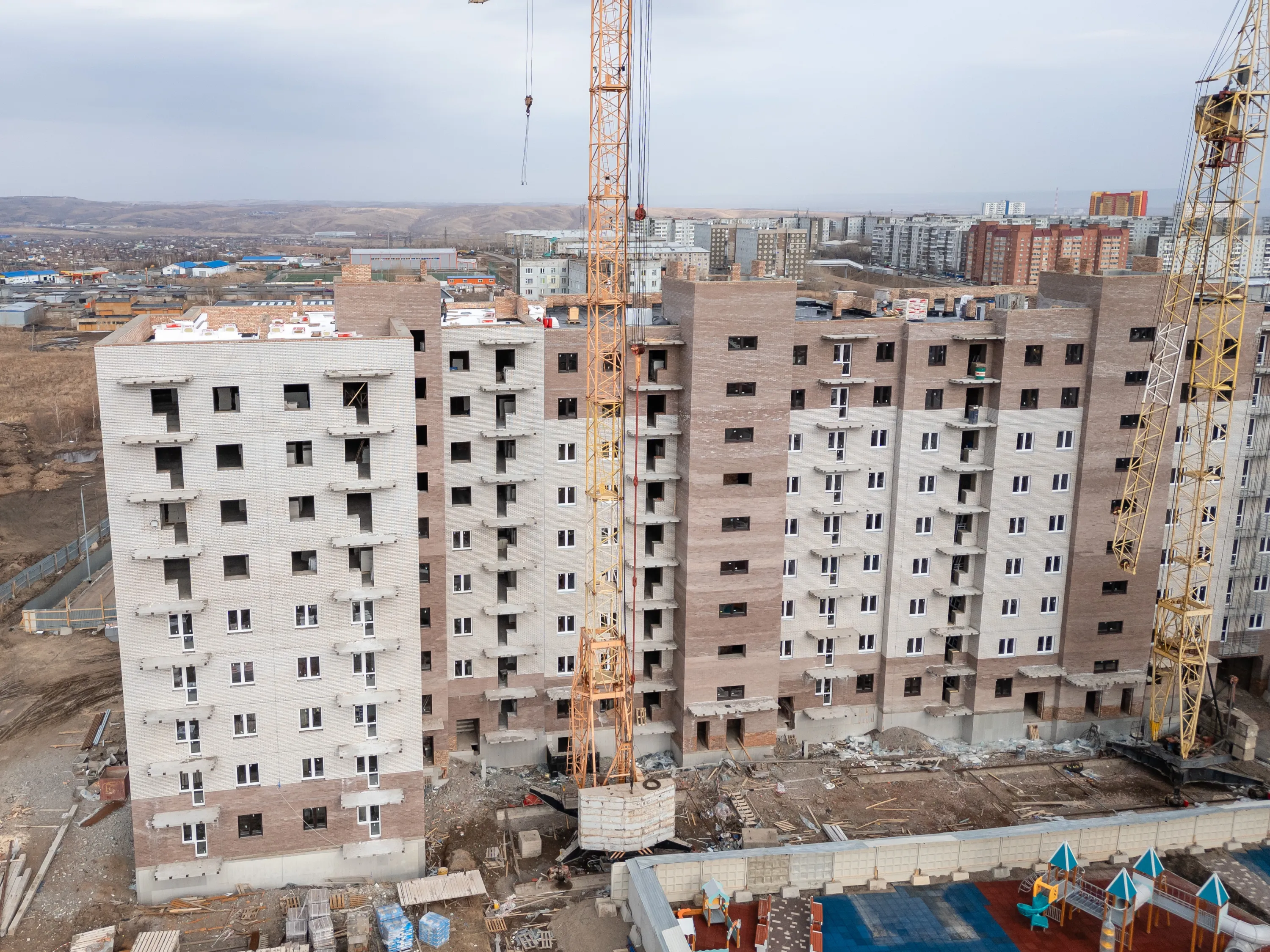 ЖК МЯТА ход строительства