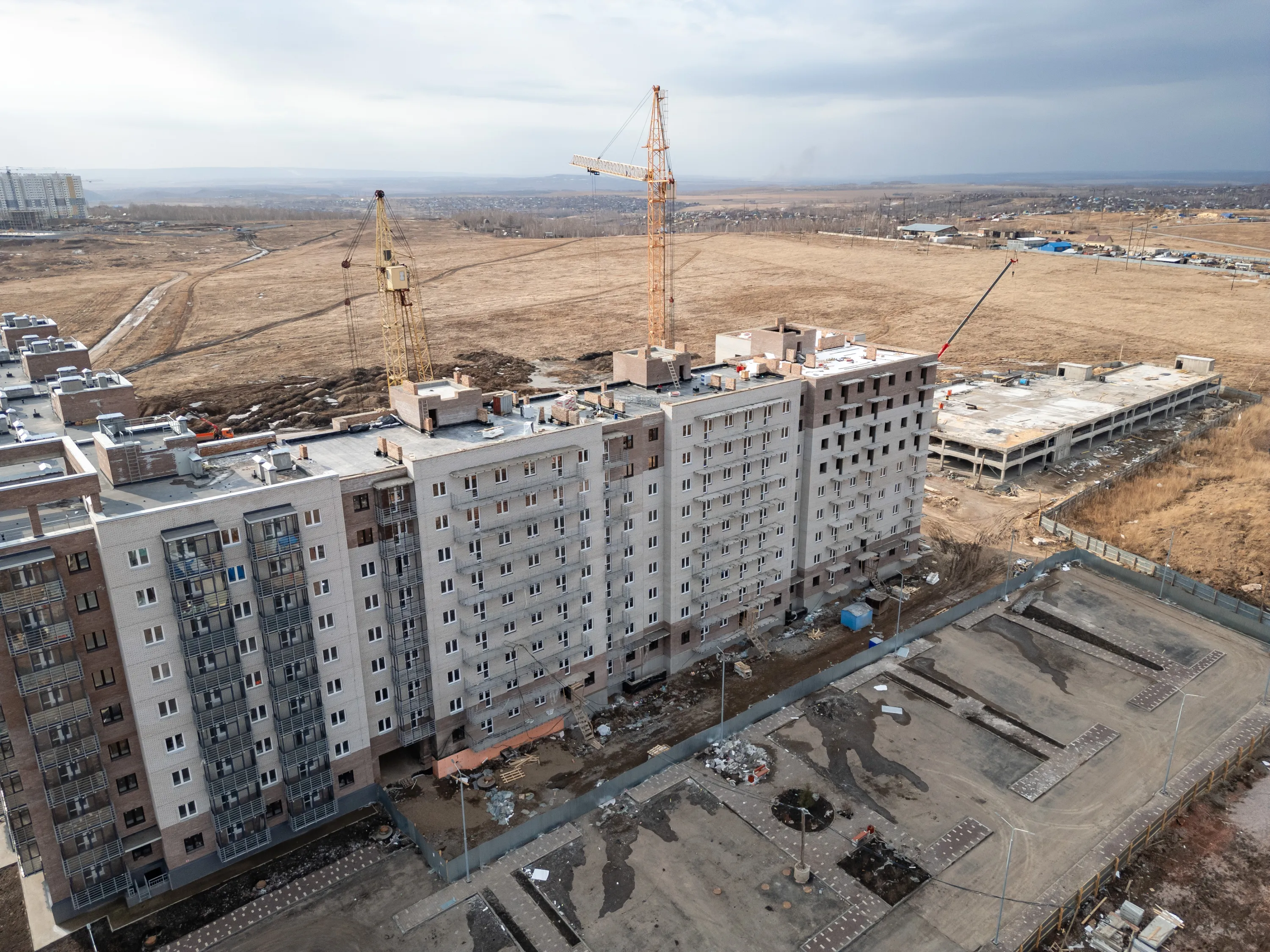 ЖК МЯТА ход строительства