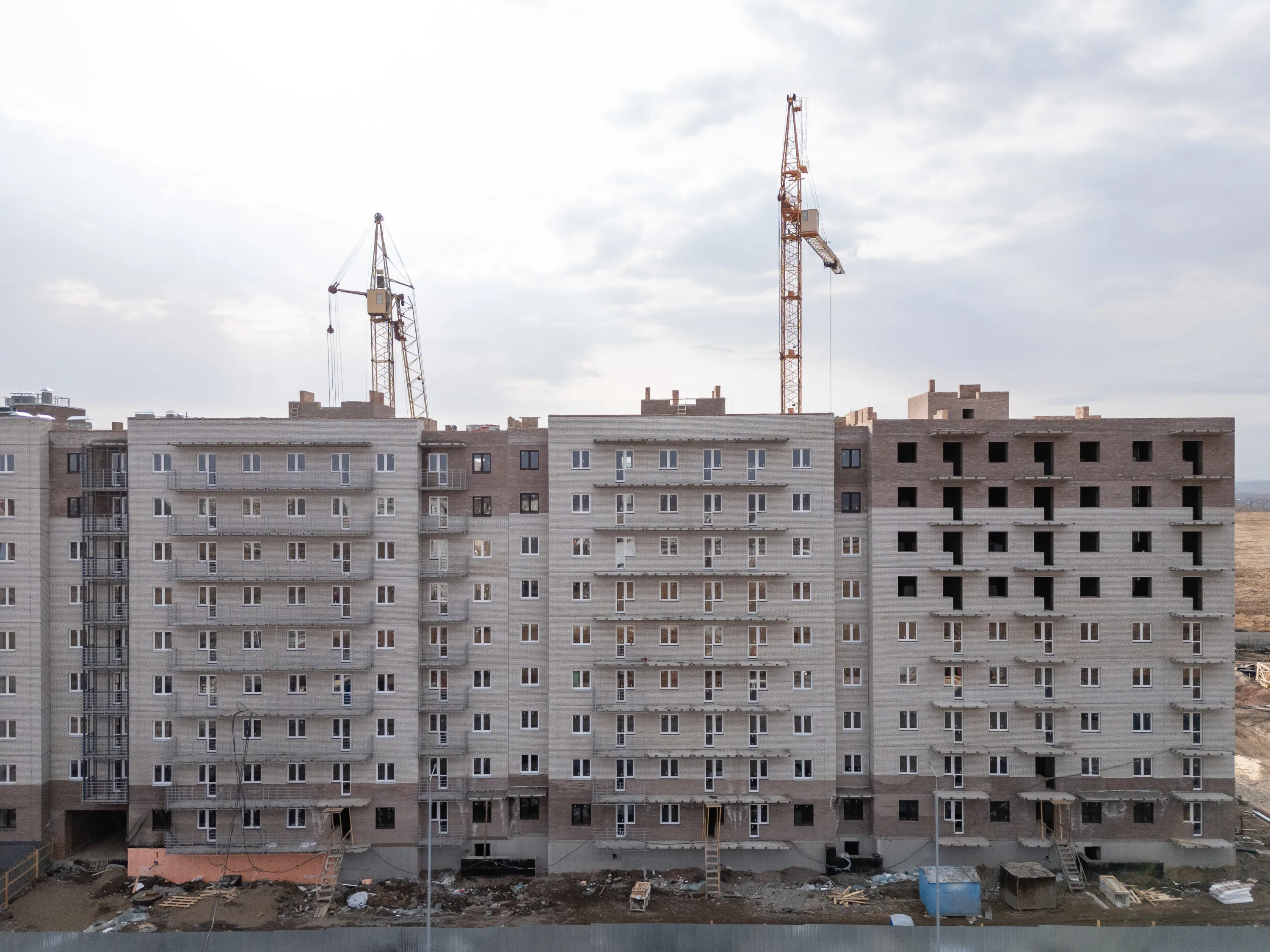 ЖК МЯТА ход строительства
