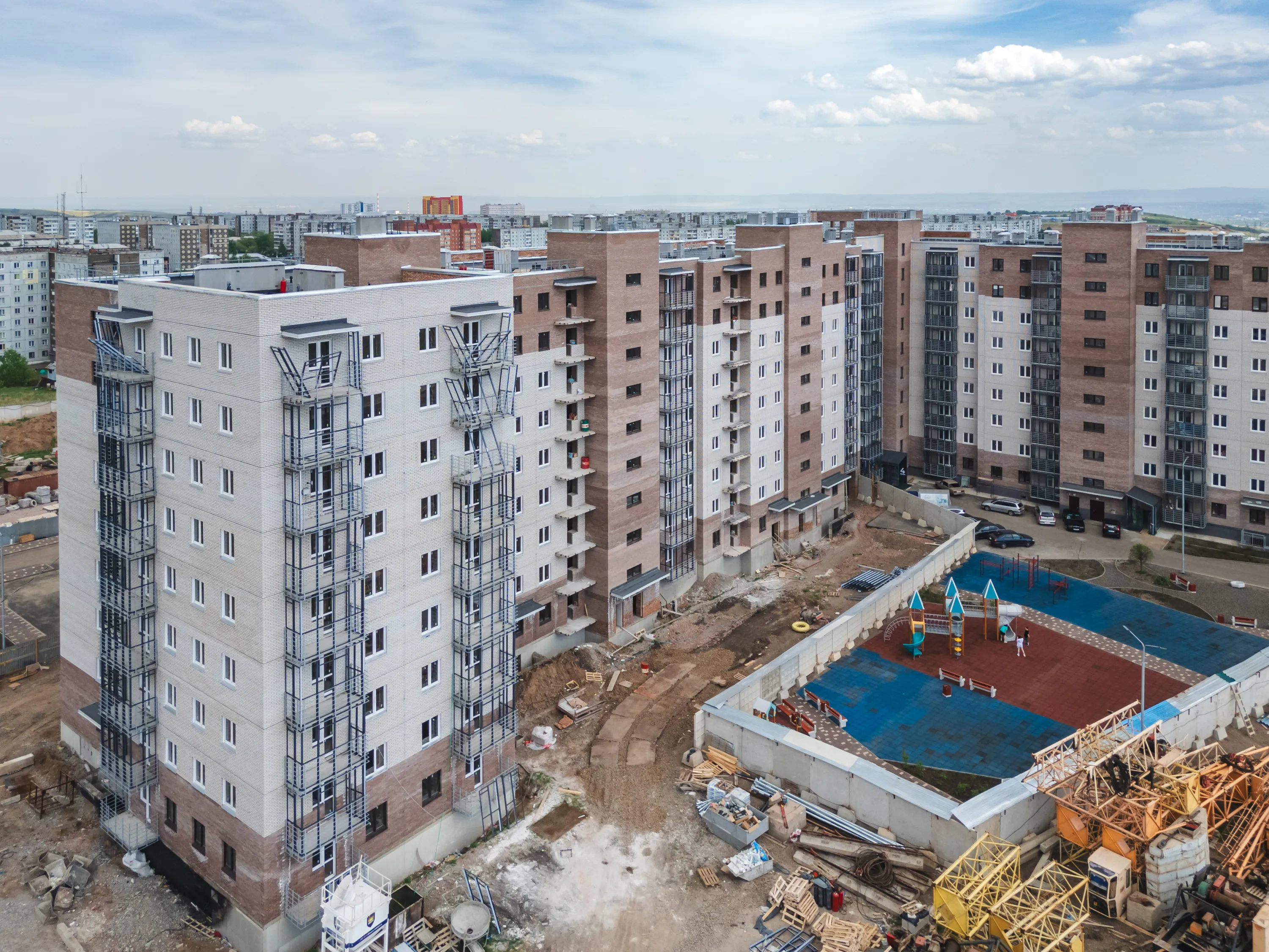 ЖК МЯТА ход строительства