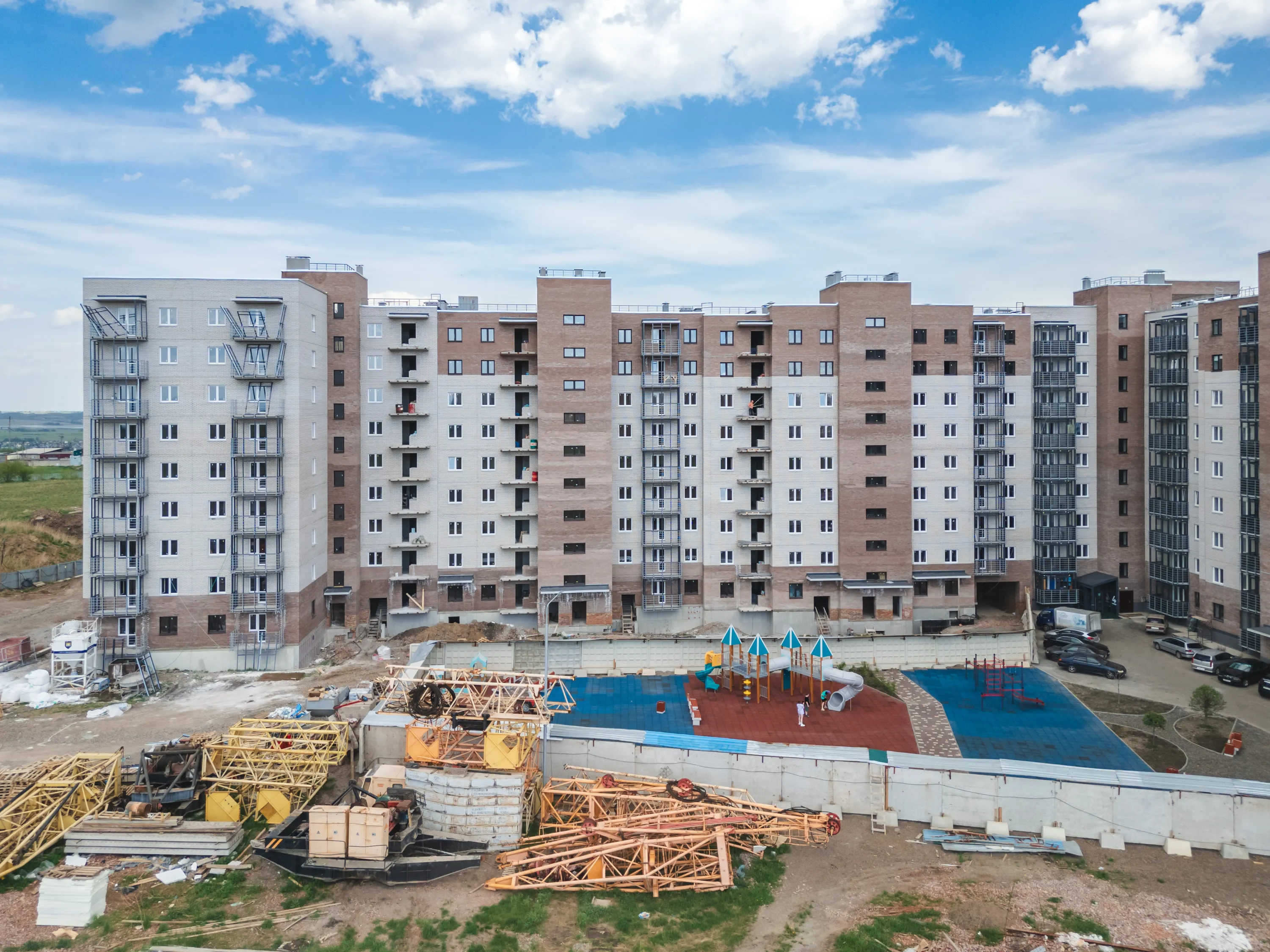 ЖК МЯТА ход строительства