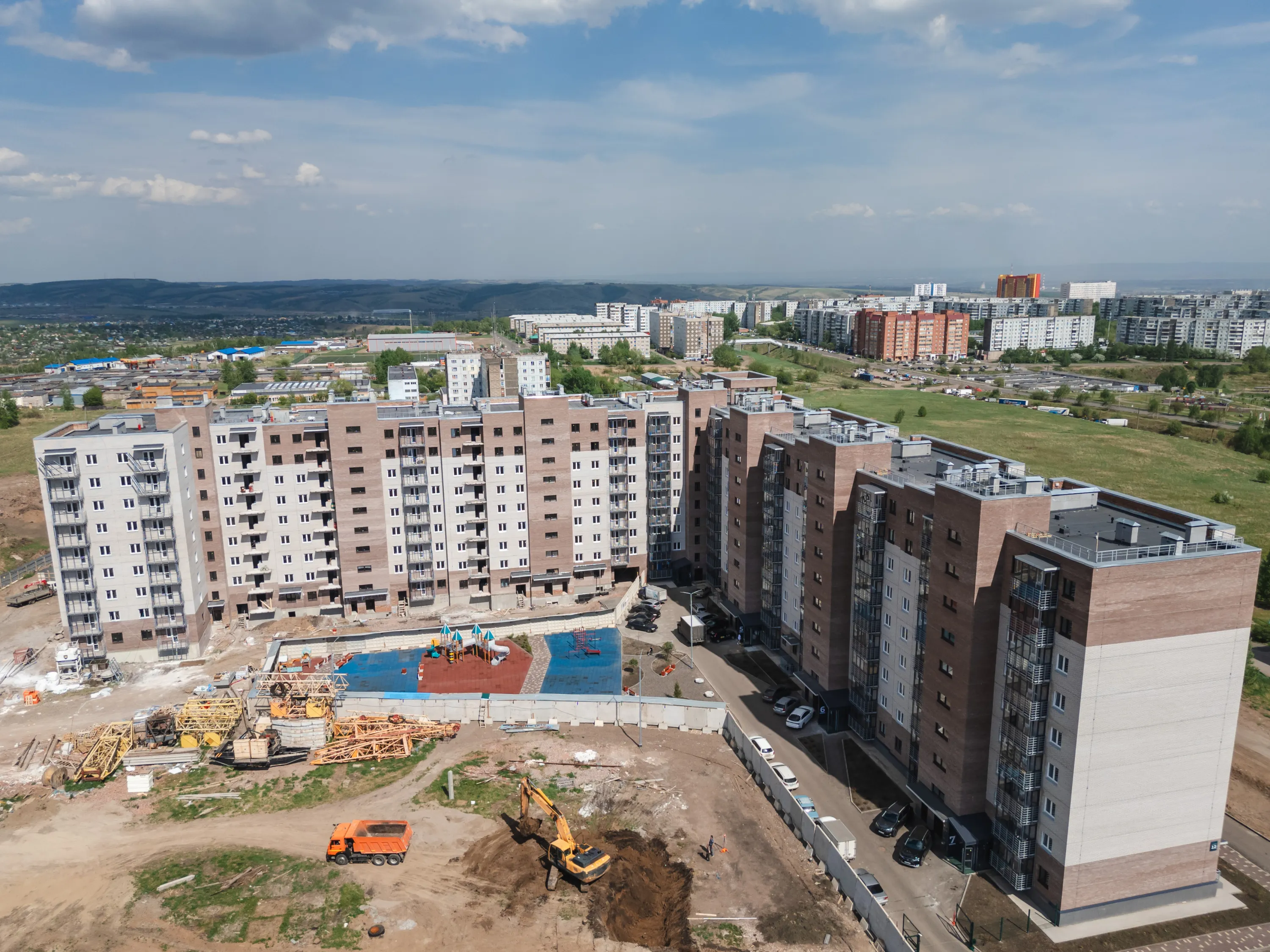 ЖК МЯТА ход строительства