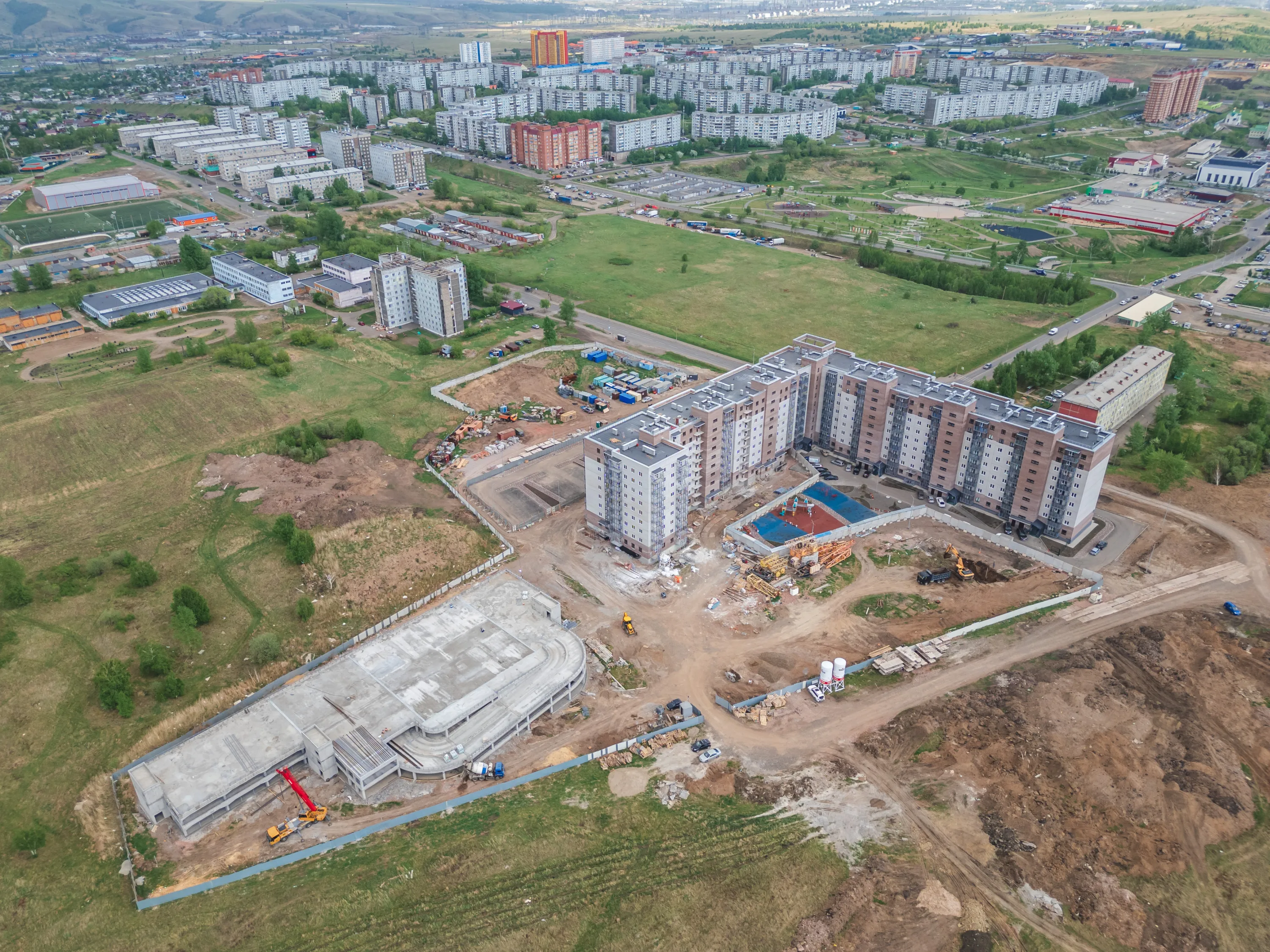 ЖК МЯТА ход строительства