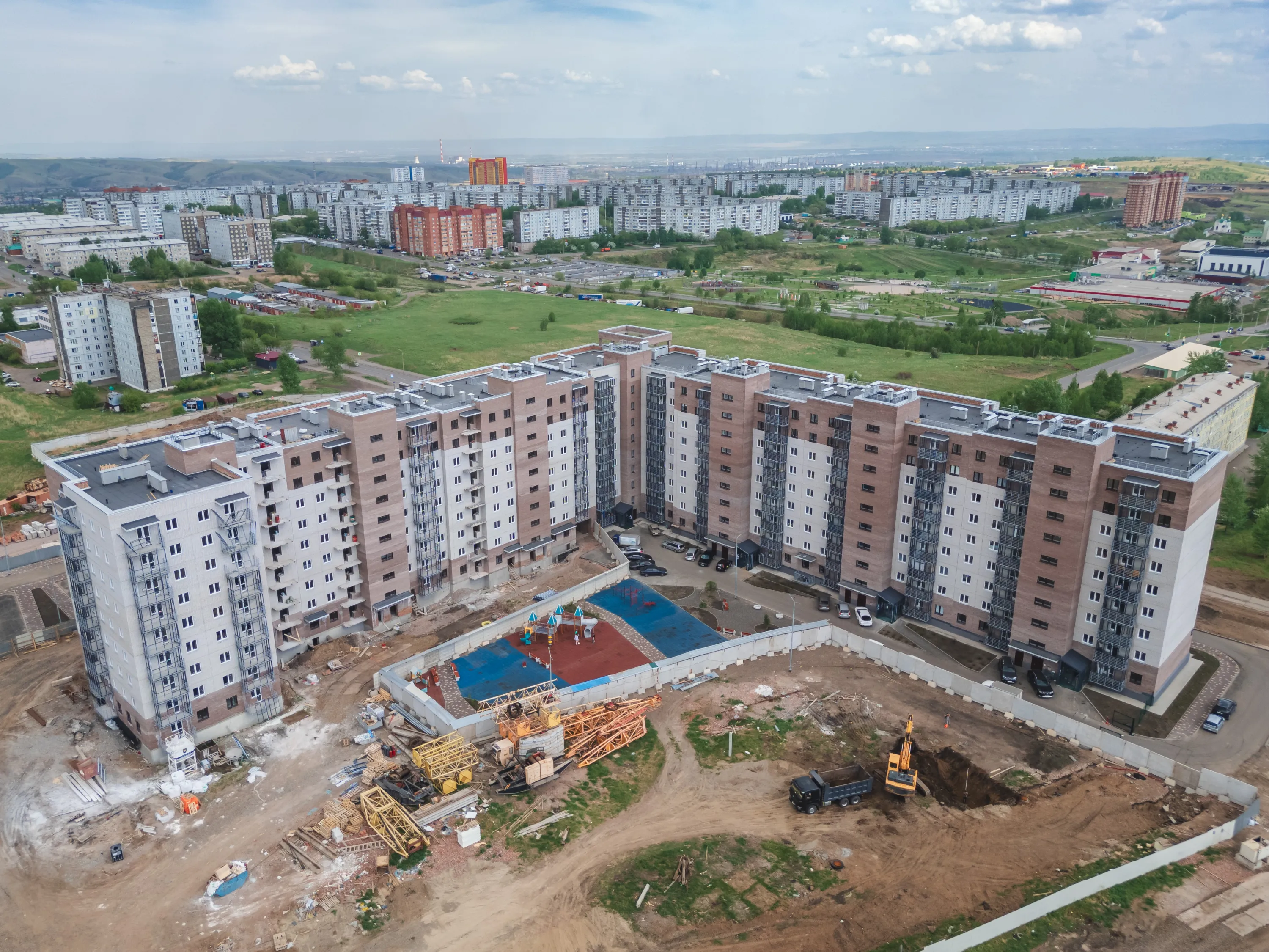 ЖК МЯТА ход строительства