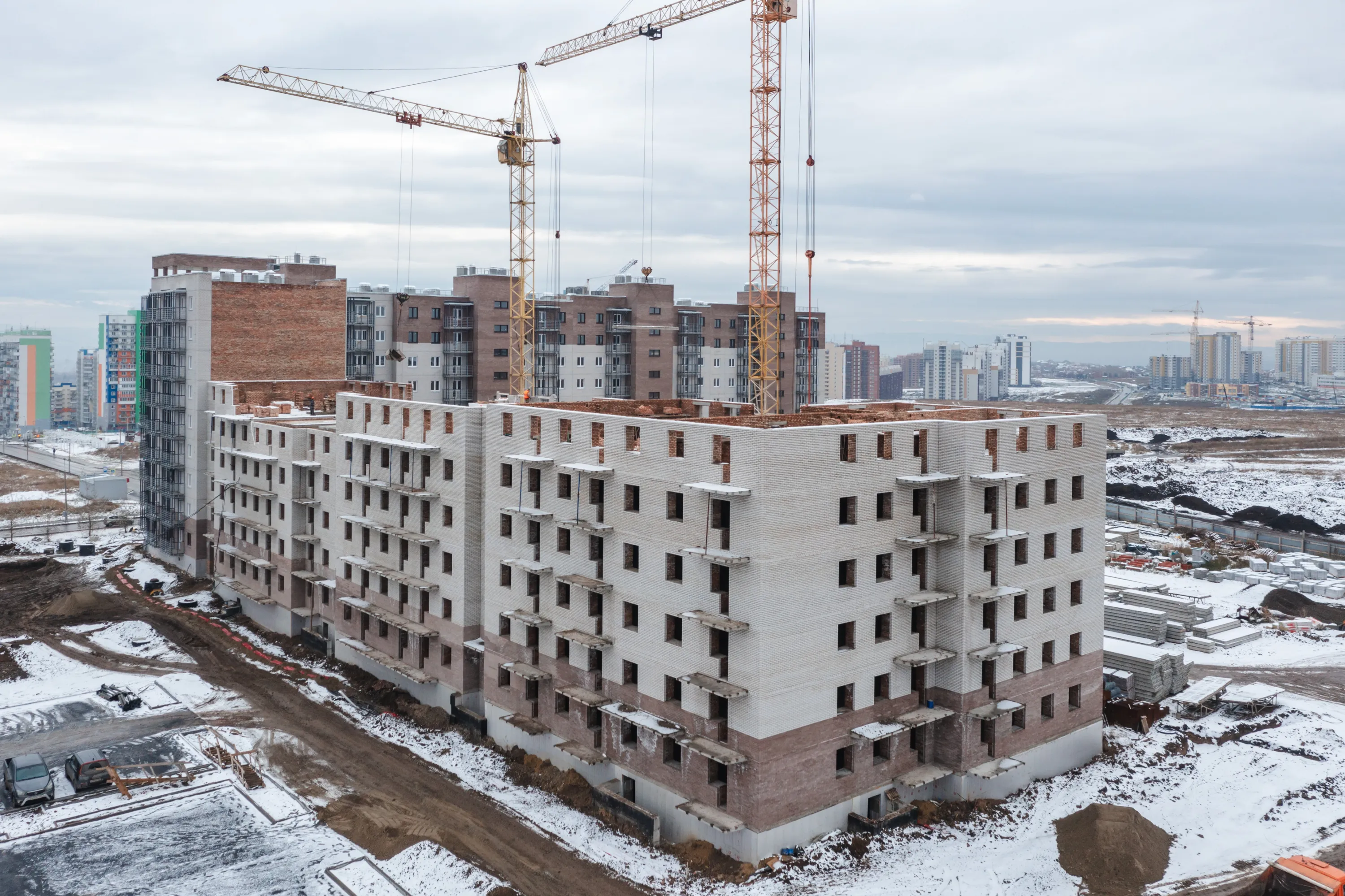 ЖК МЯТА ход строительства