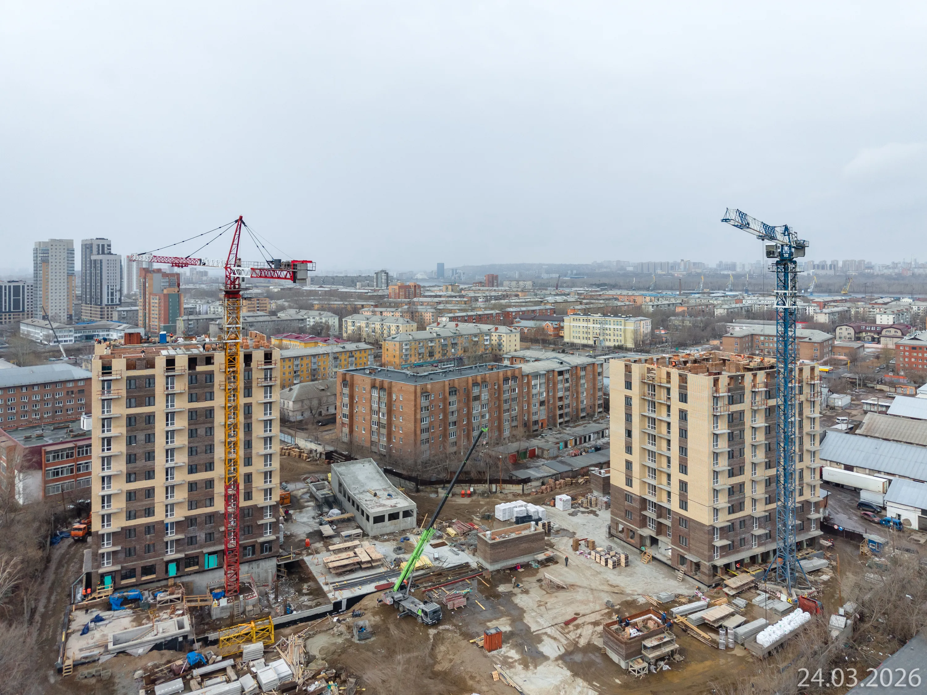 ЖК Биография ход строительства