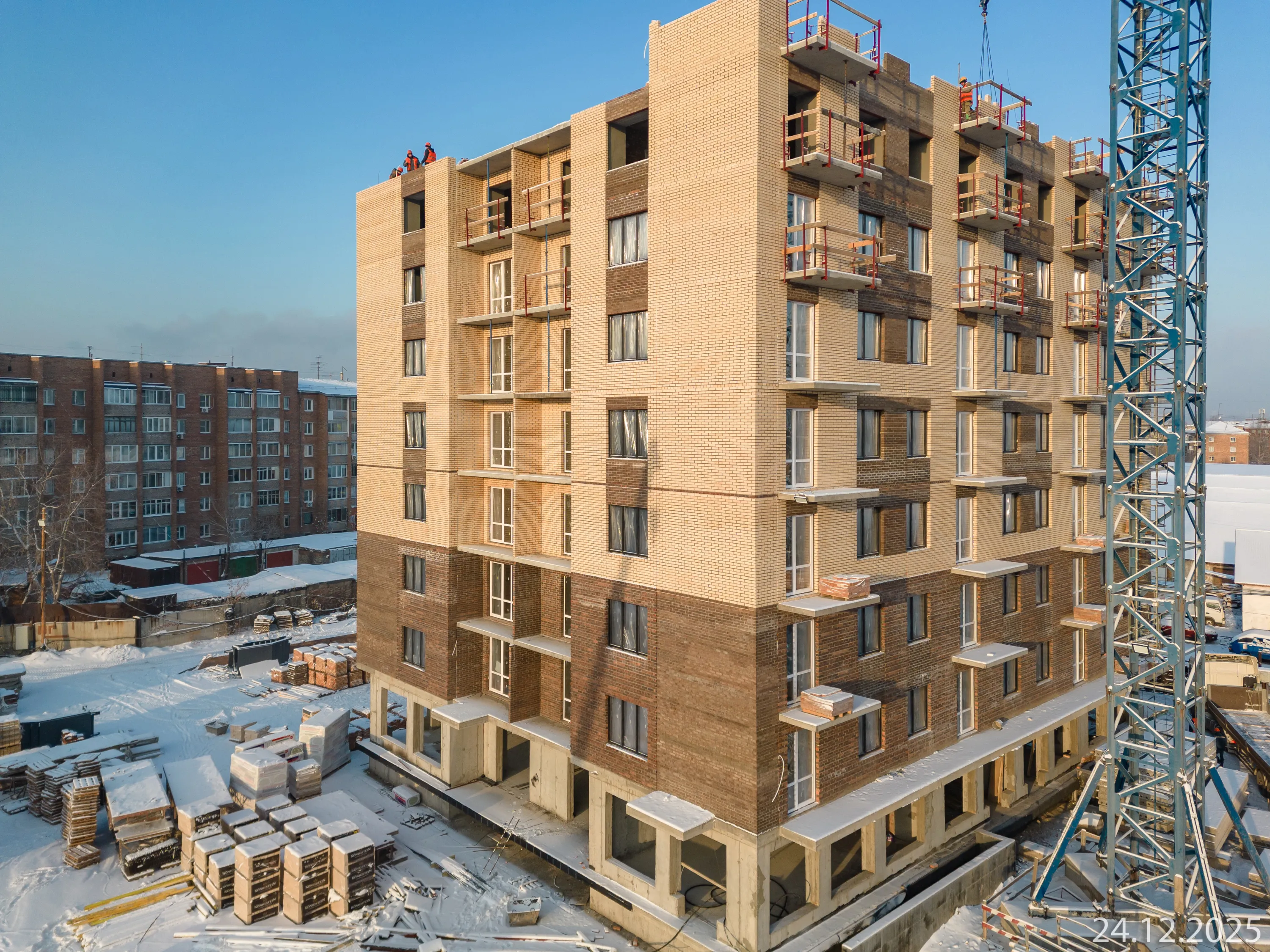 ЖК Биография ход строительства
