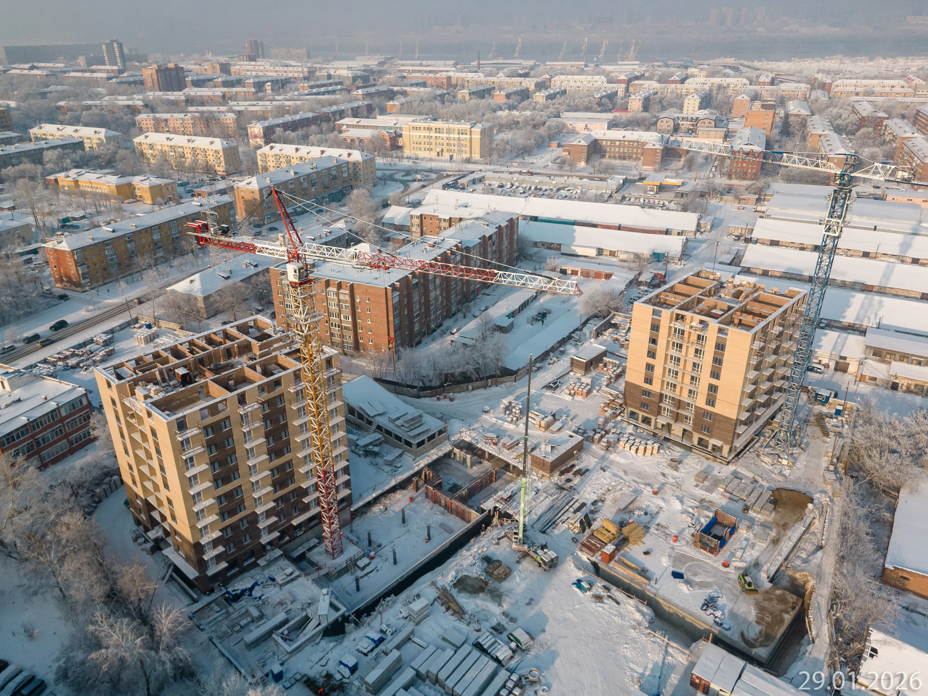 ЖК Биография ход строительства