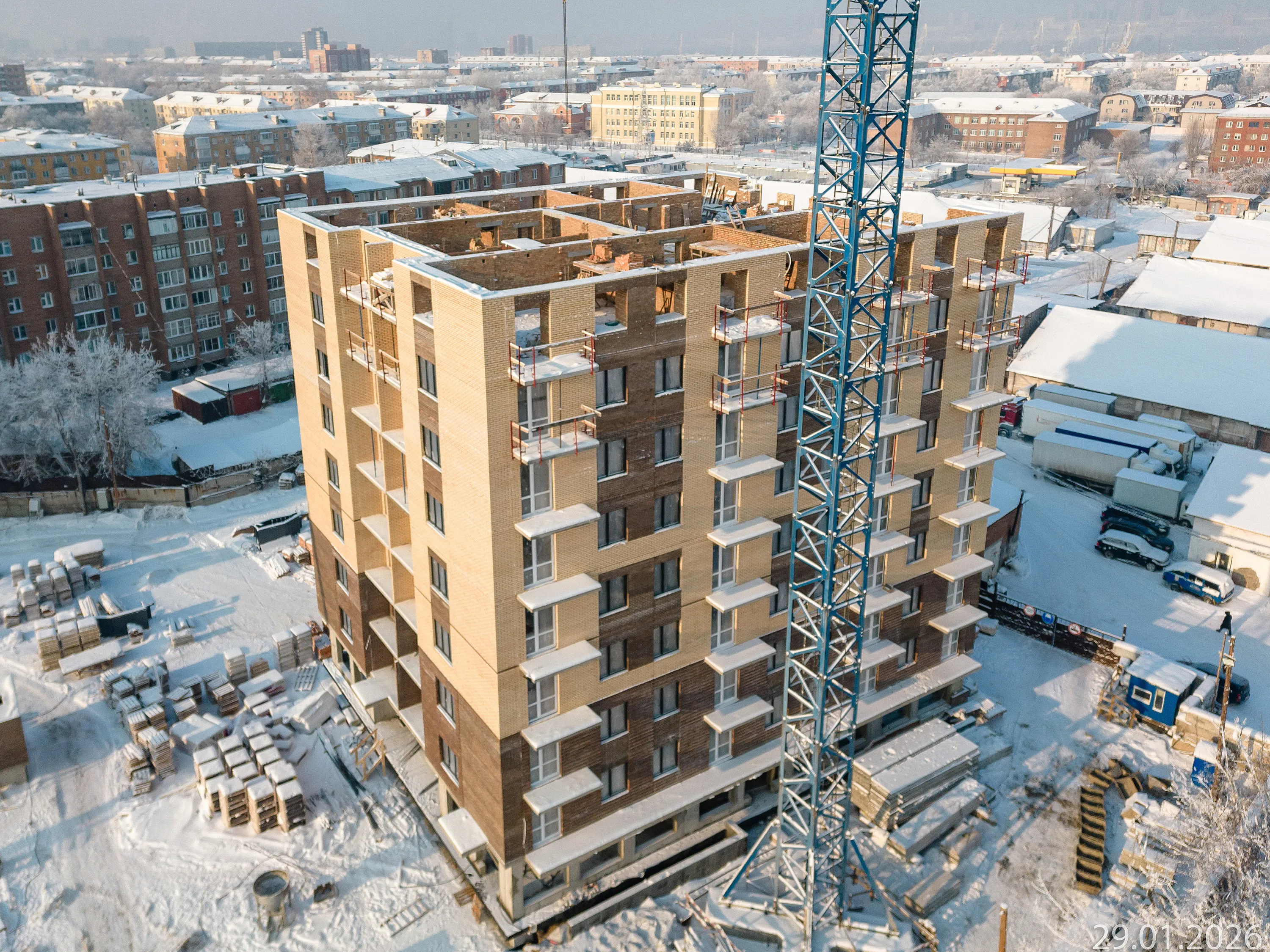 ЖК Биография ход строительства