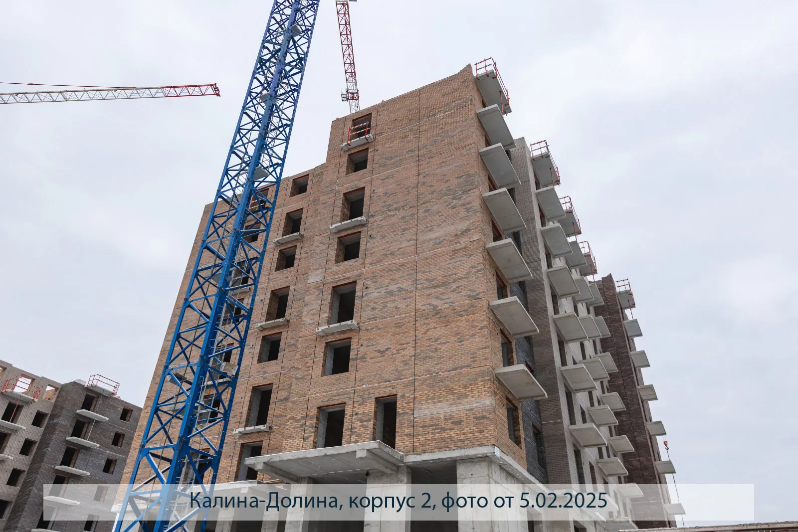 ЖК Калина-Долина ход строительства