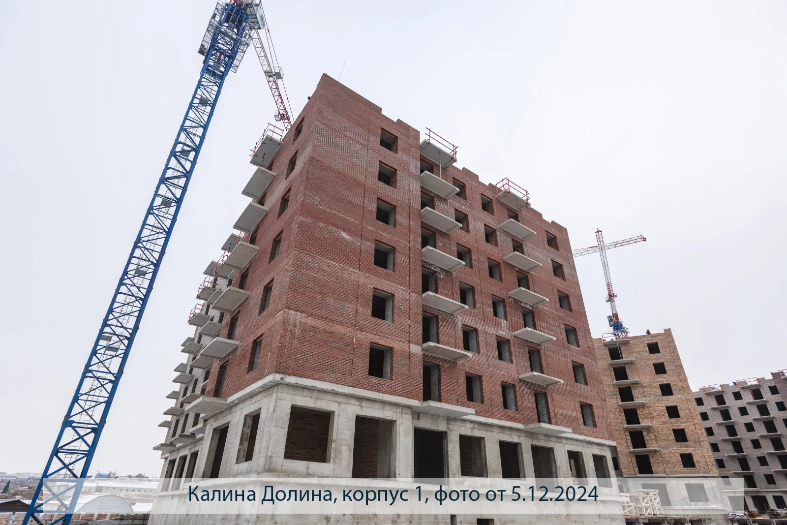 ЖК Калина-Долина ход строительства