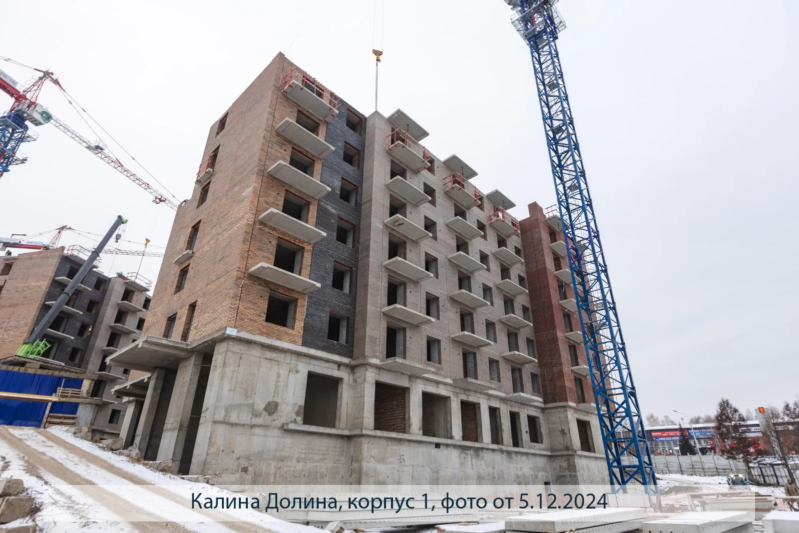 ЖК Калина-Долина ход строительства