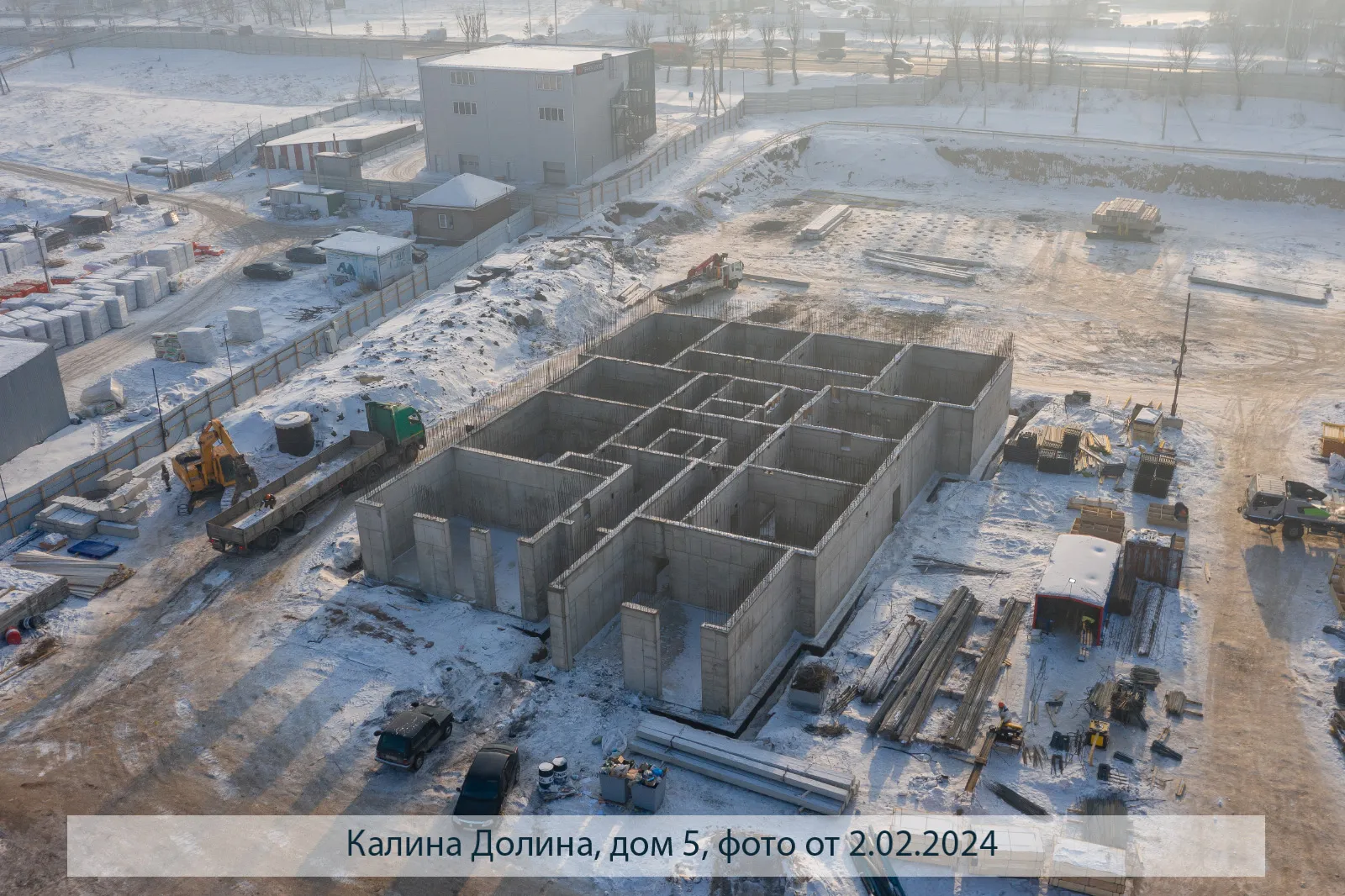 ЖК Калина-Долина ход строительства